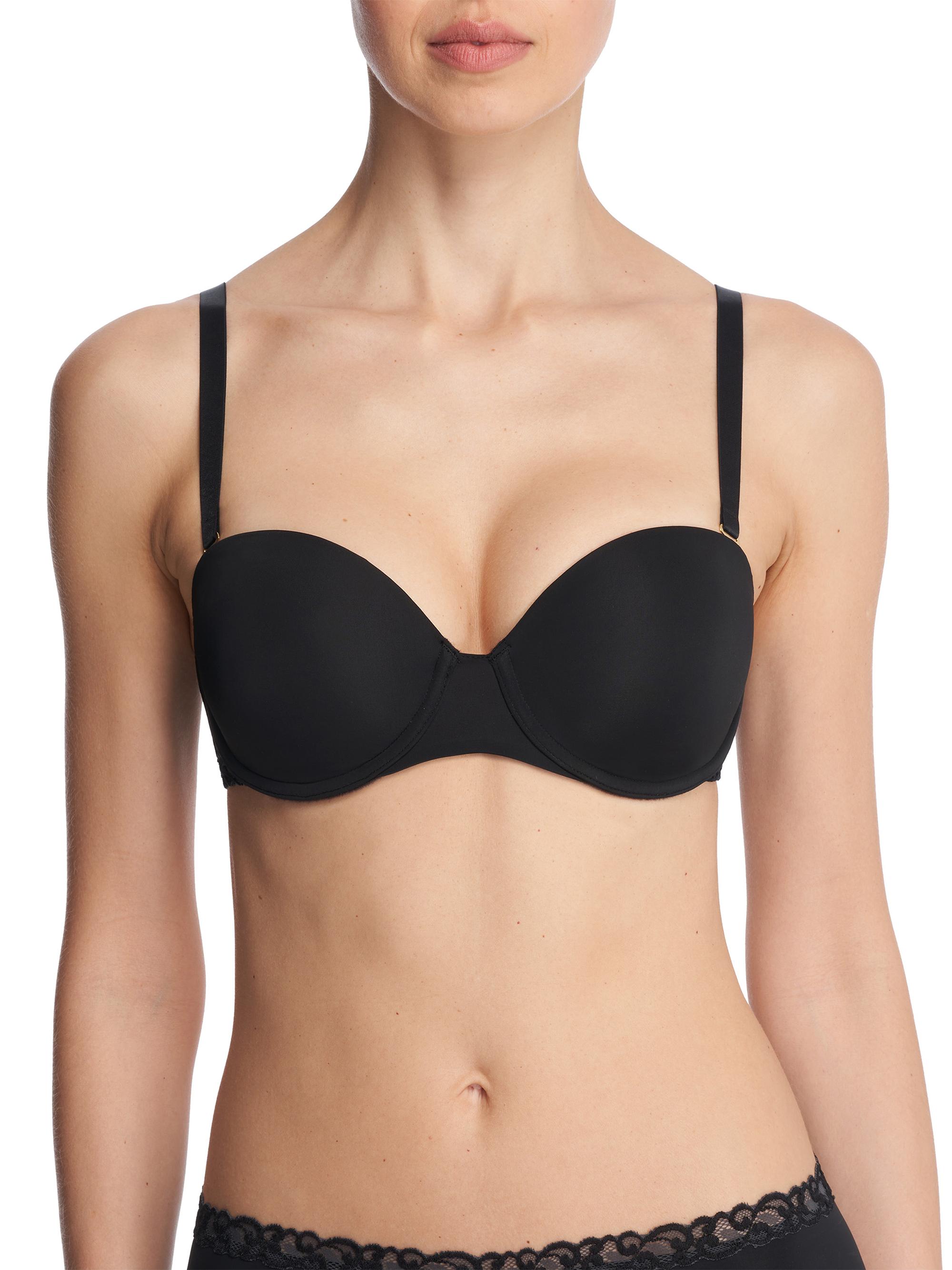 Natori Women's Pure Luxe Strapless Bra - Black | Thumbnail 3