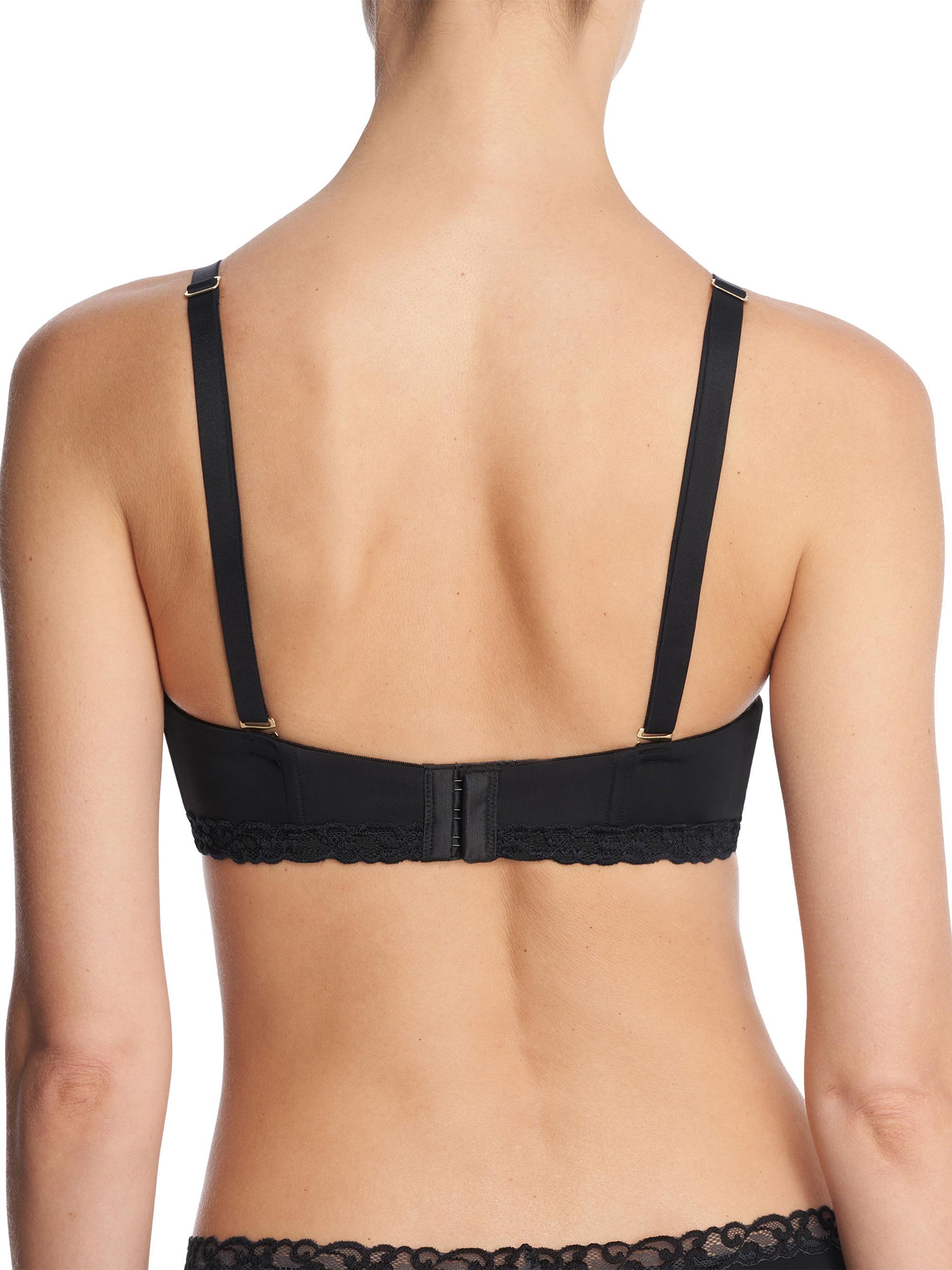 Natori Women's Pure Luxe Strapless Bra - Black | Thumbnail 4