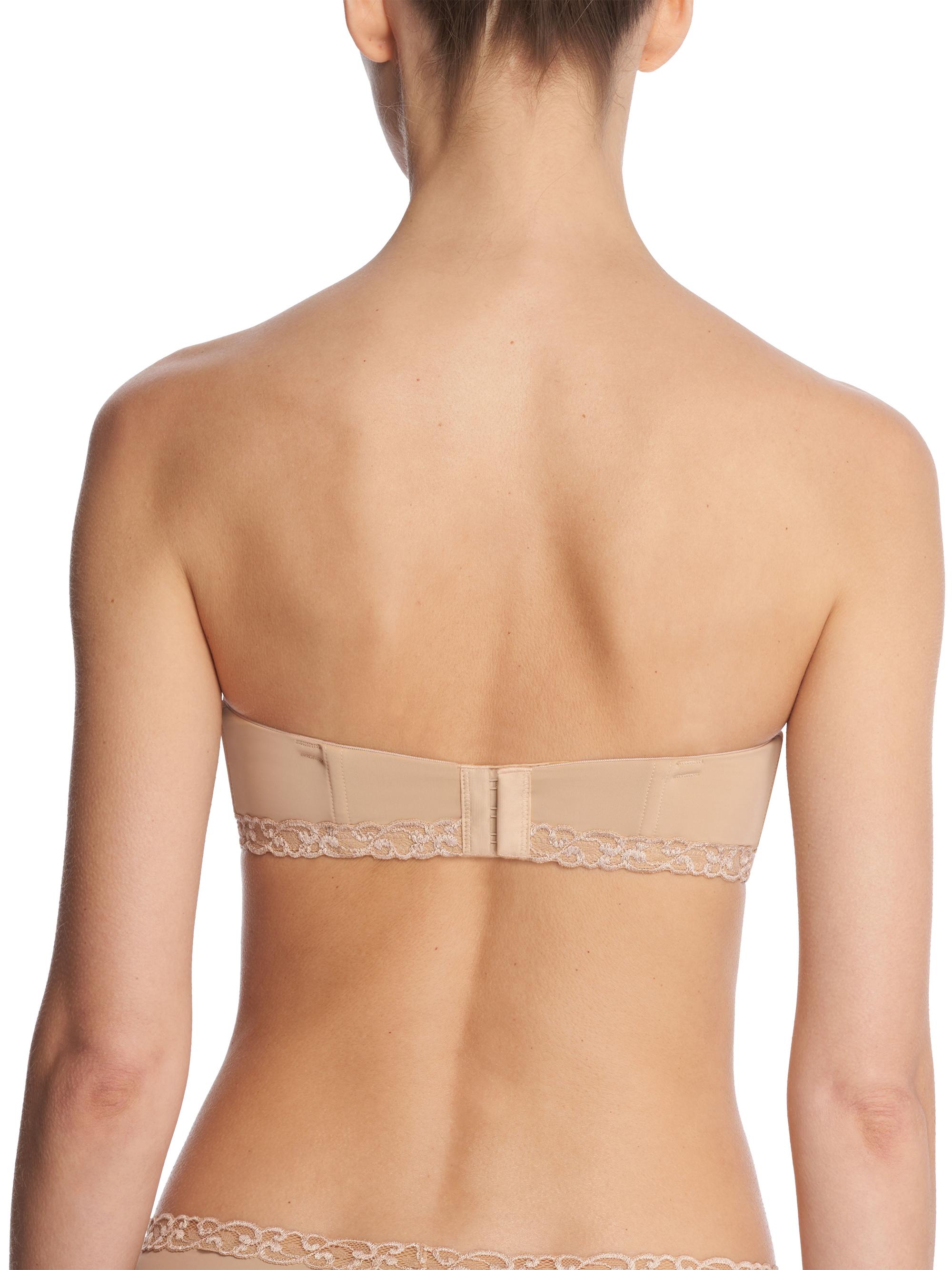 Natori Women's Pure Luxe Strapless Bra - Cafe | Thumbnail 3