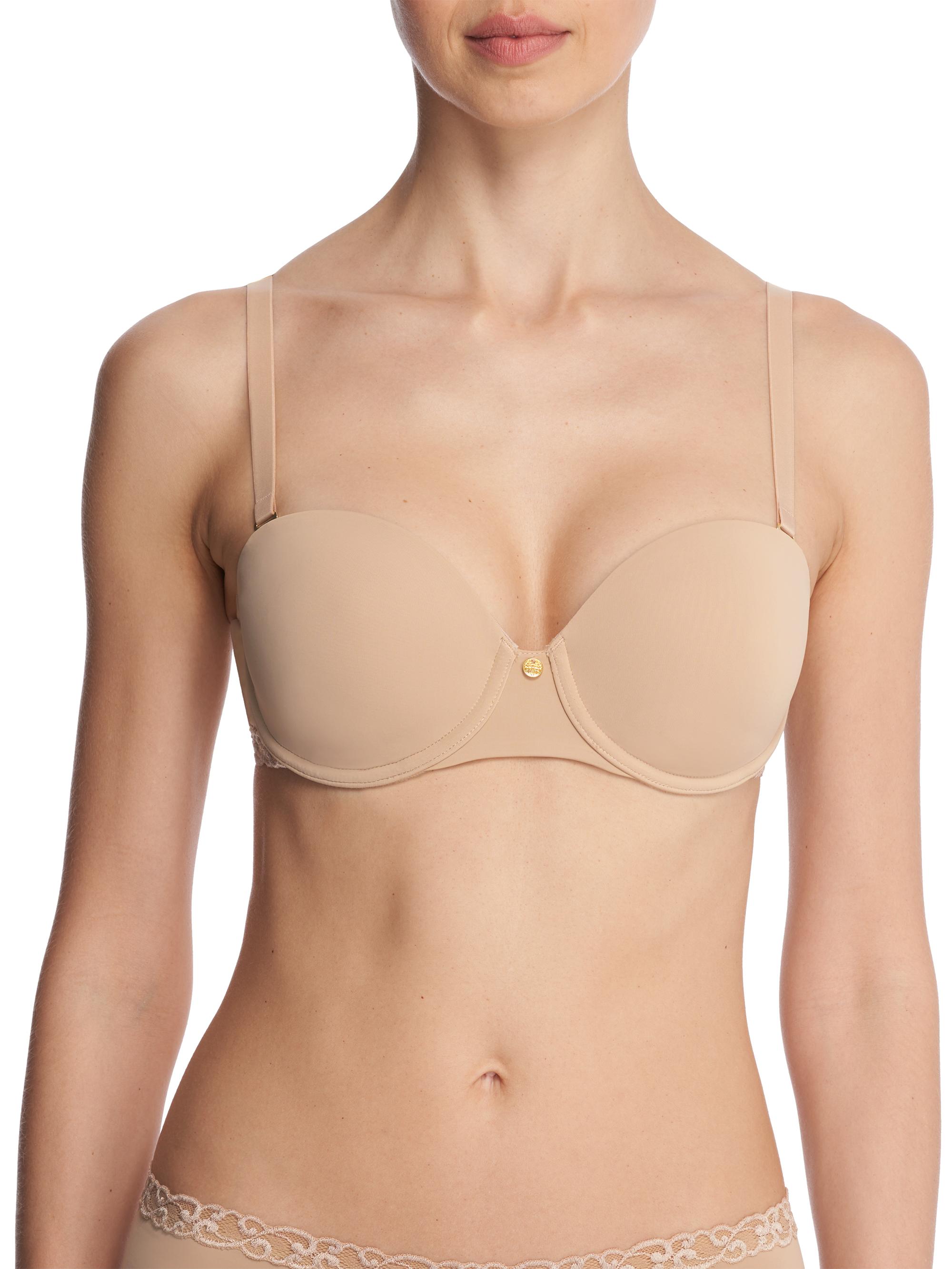 Natori Women's Pure Luxe Strapless Bra - Cafe | Thumbnail 4