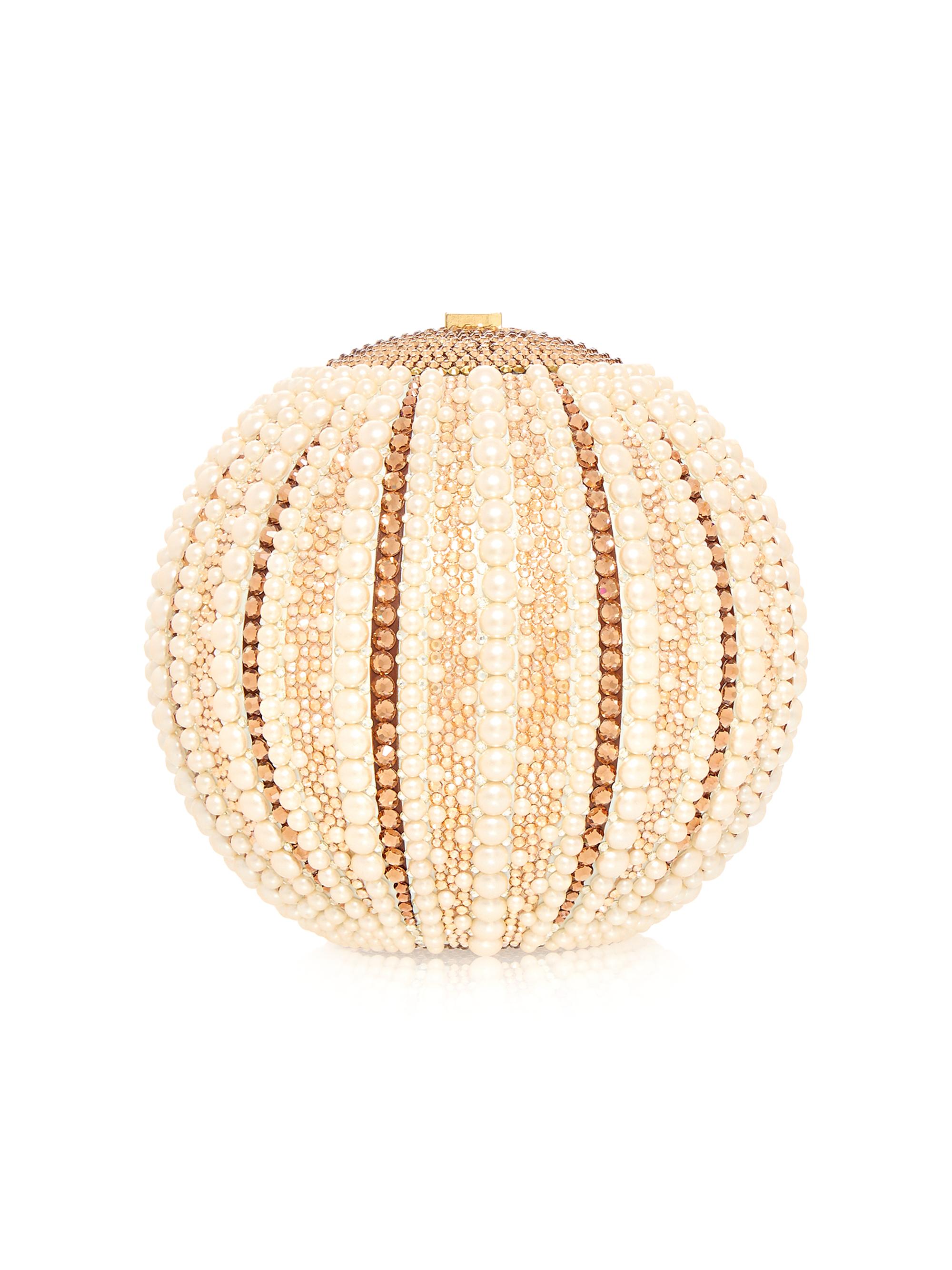 Judith Leiber Couture Women's Sea Urchin Sphere Crystal-Embellished Clutch - Champagne Pearl Multi