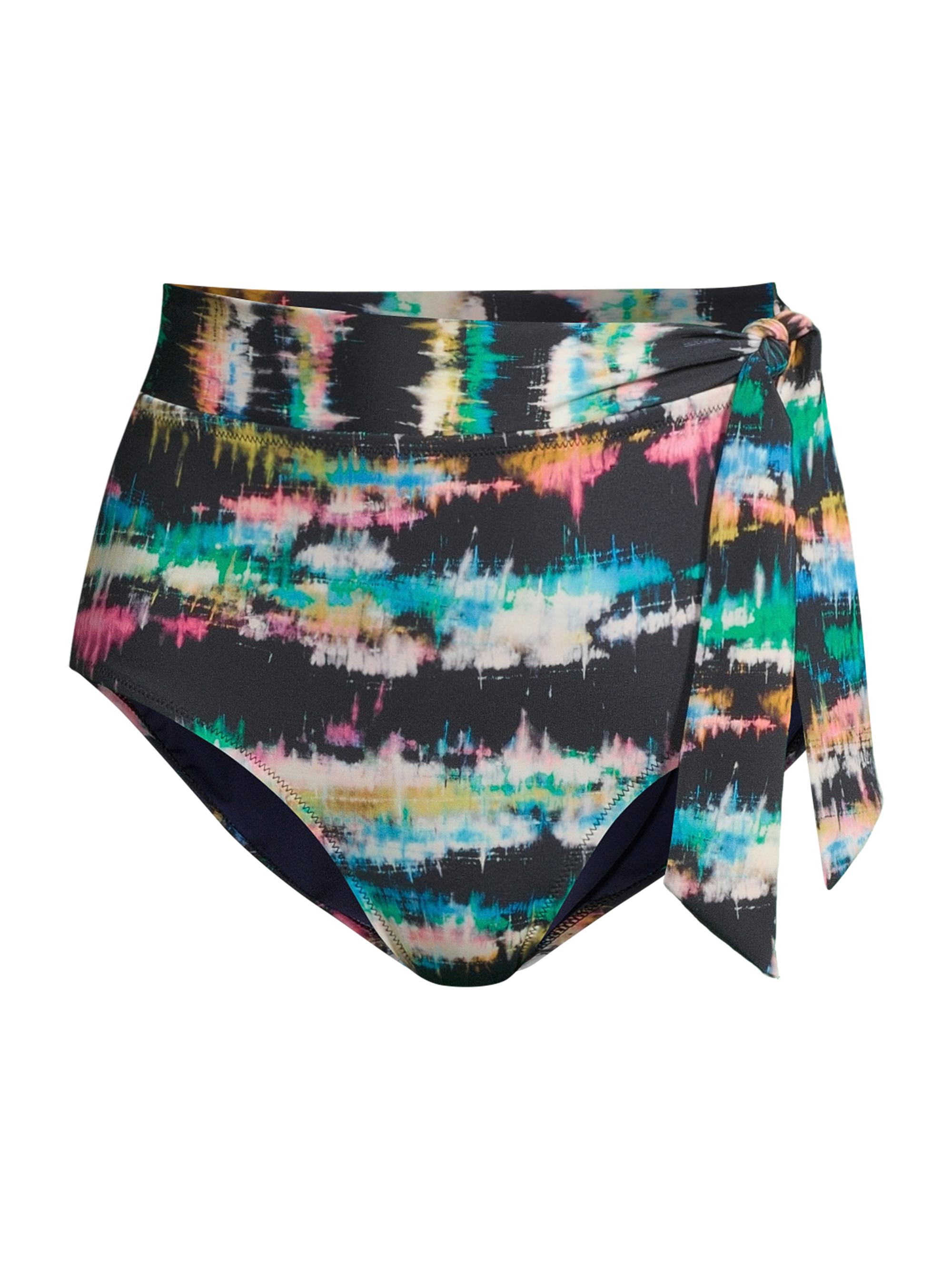 Change of Scenery Women's Knotted High-Rise Bikini Bottom - Bimini Sky