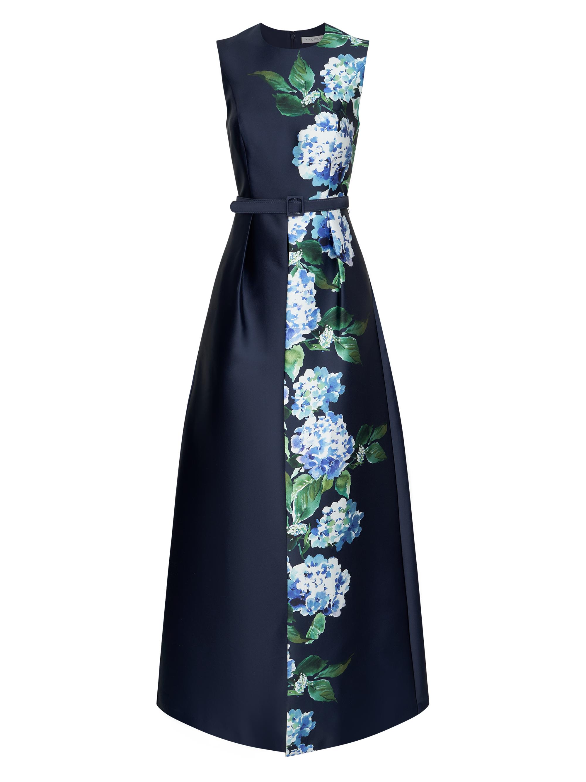 Kay Unger Women's Finley Walk-Thru Jumpsuit - Midnight Blue