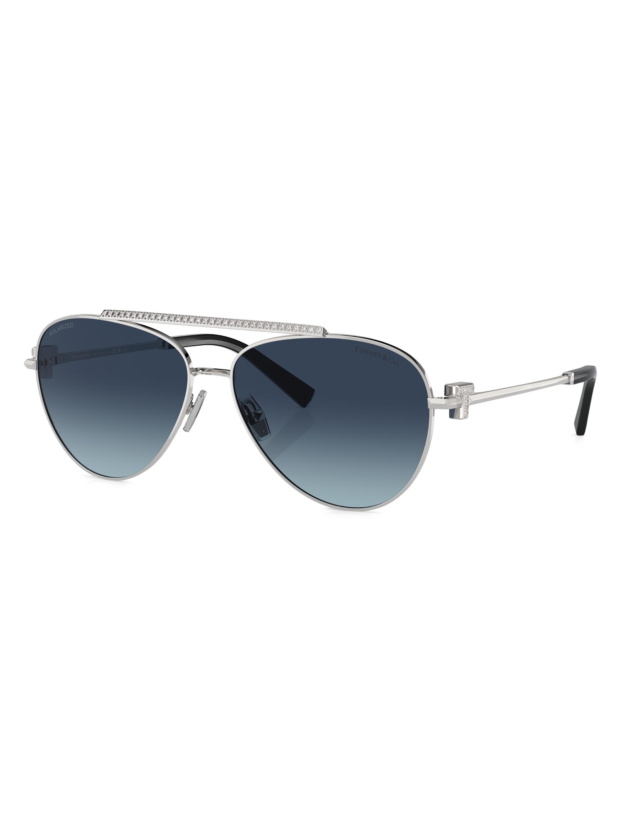 Tiffany 59MM Aviator Sunglasses Saks Fifth Avenue