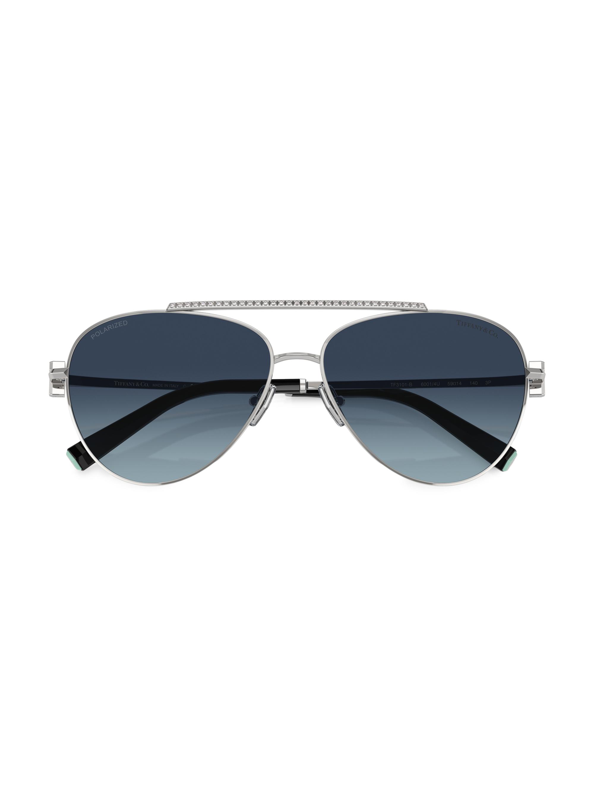 Tiffany & Co. アビエーターサングラス Tiffany & Co. 59MM Aviator Sunglasses | Saks Fifth Avenue