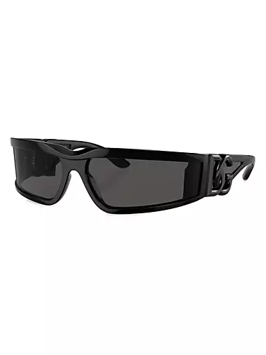 63MM Wraparound Sunglasses