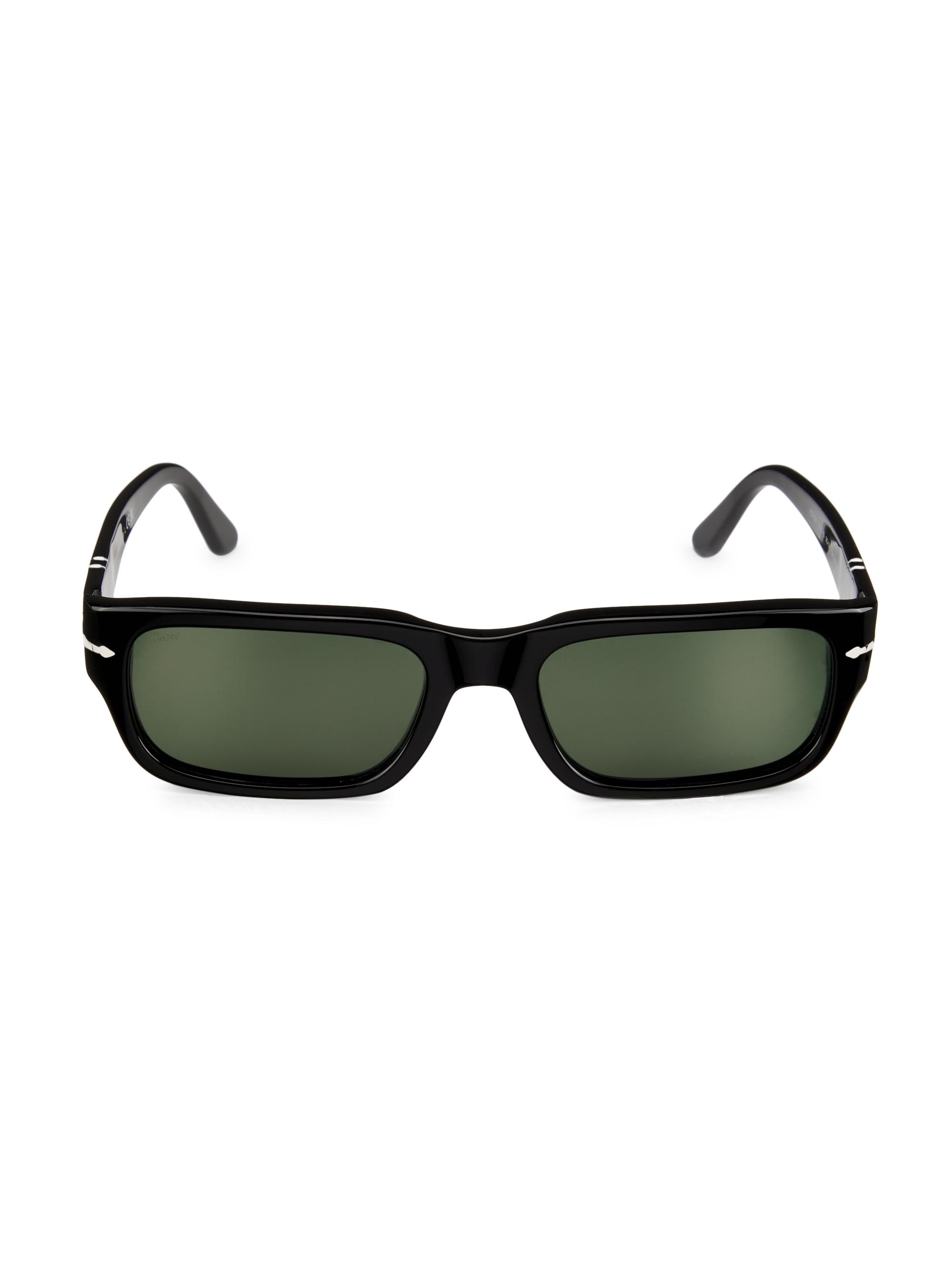 Persol Adrien 58MM Rectangular Sunglasses | Saks Fifth Avenue