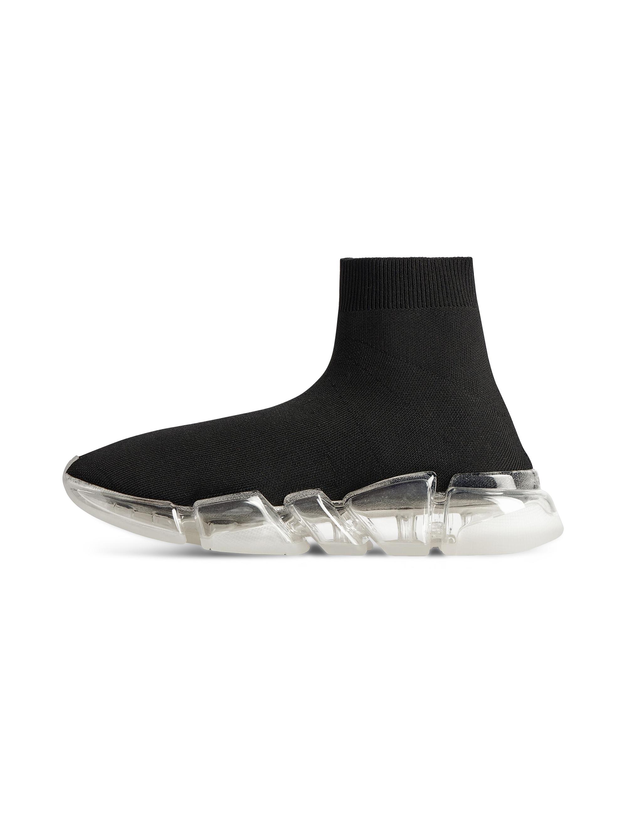 Balenciaga Speed 2.0 Full Clear Sole Recycled Knit Sneakers