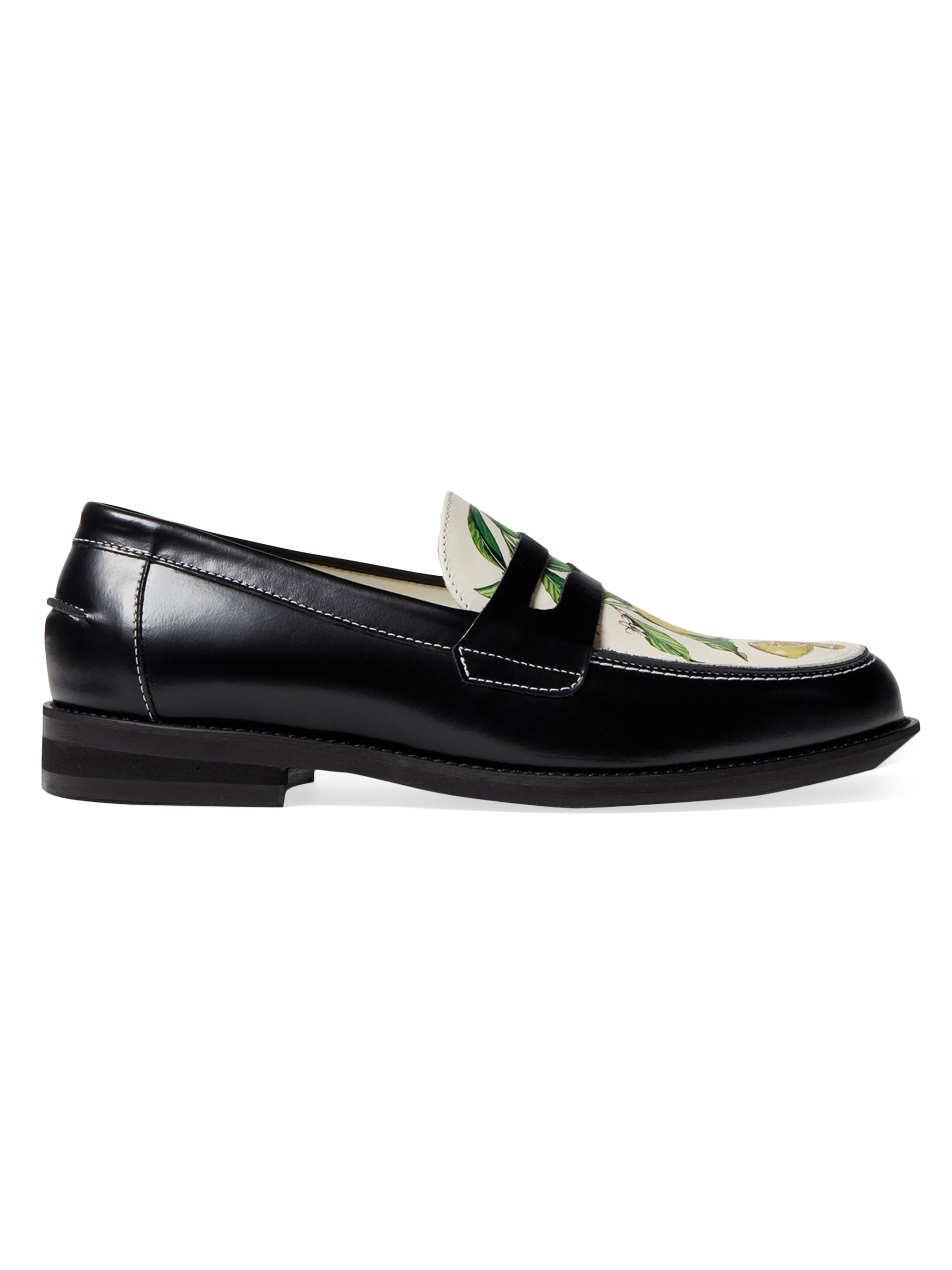 Duke + Dexter Men's Wilde Lemon Penny Loafers - Lemon