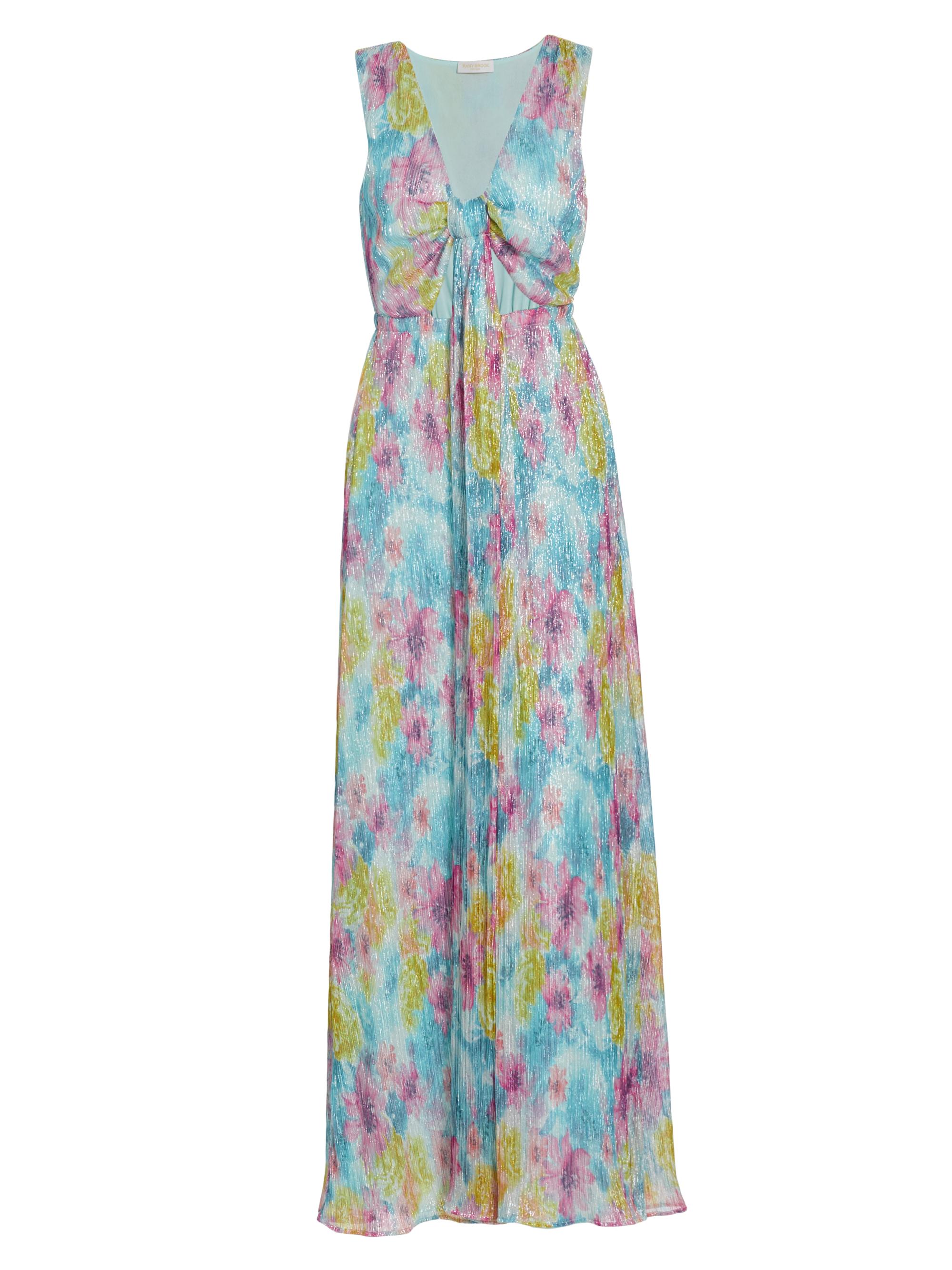 Ramy Brook Women's Mila Watercolor Maxi Dress - Lime Multi