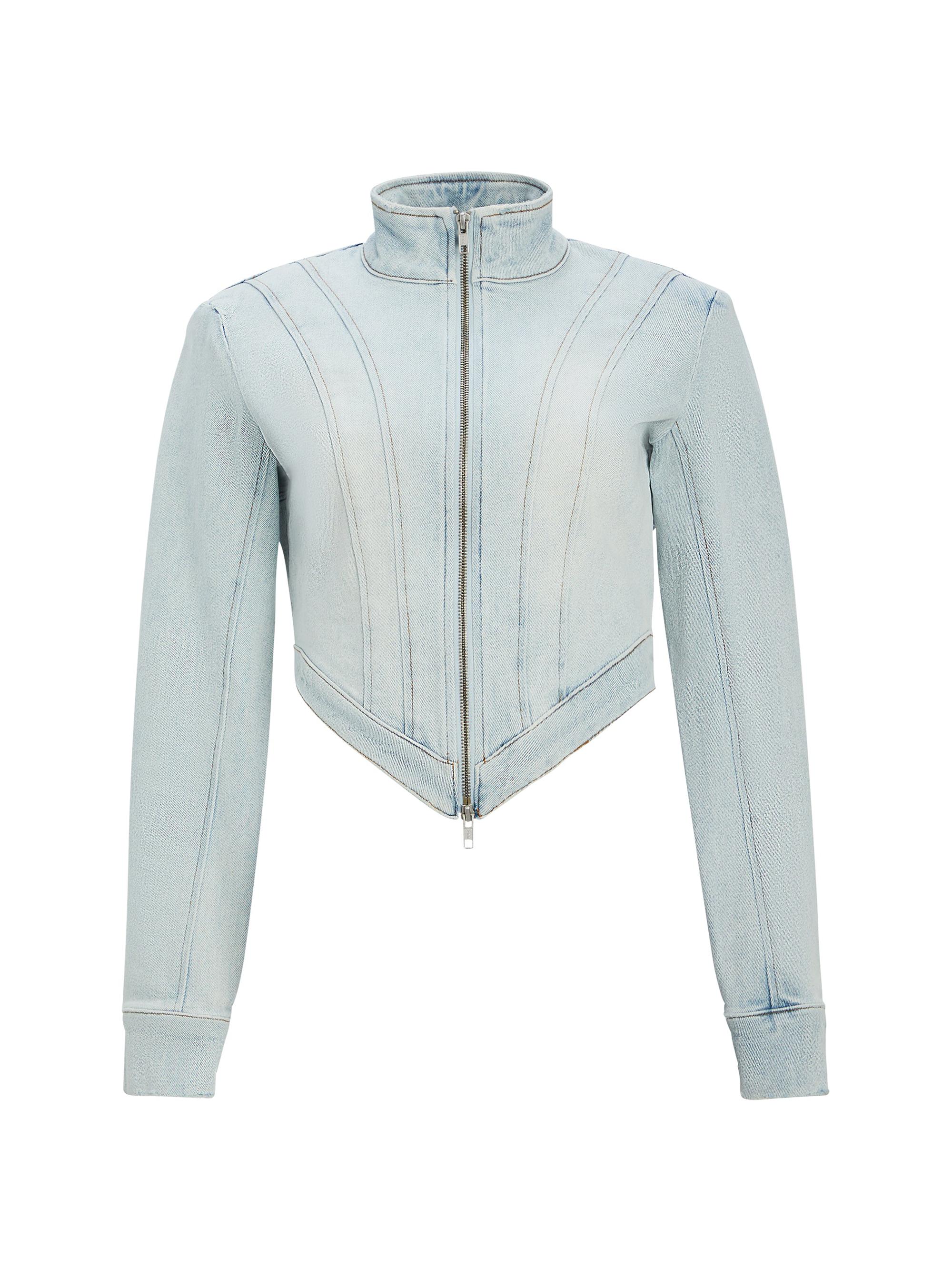 Ser.o.ya Women's Chrissy Denim Jacket - Skylight