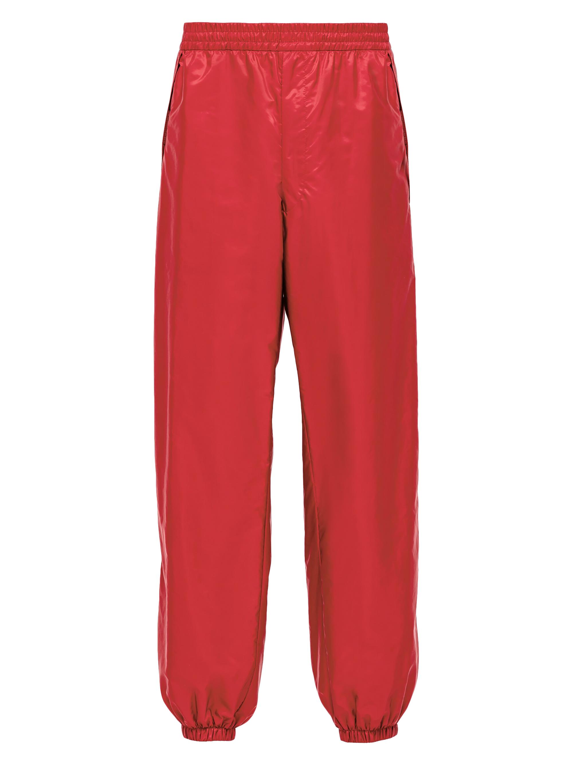 Prada Men's Re-Nylon Pants - Red