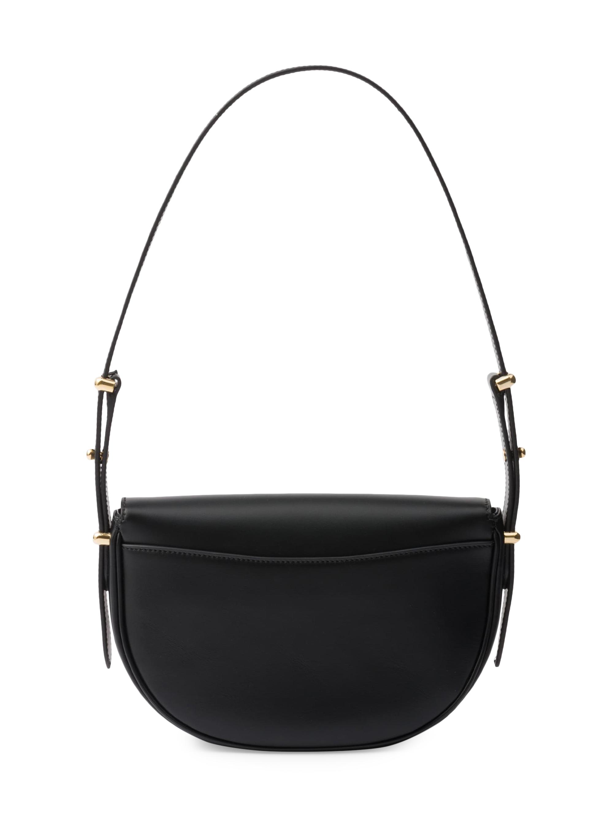 Prada Arqué Leather Shoulder Bag with Flap | Saks Fifth Avenue