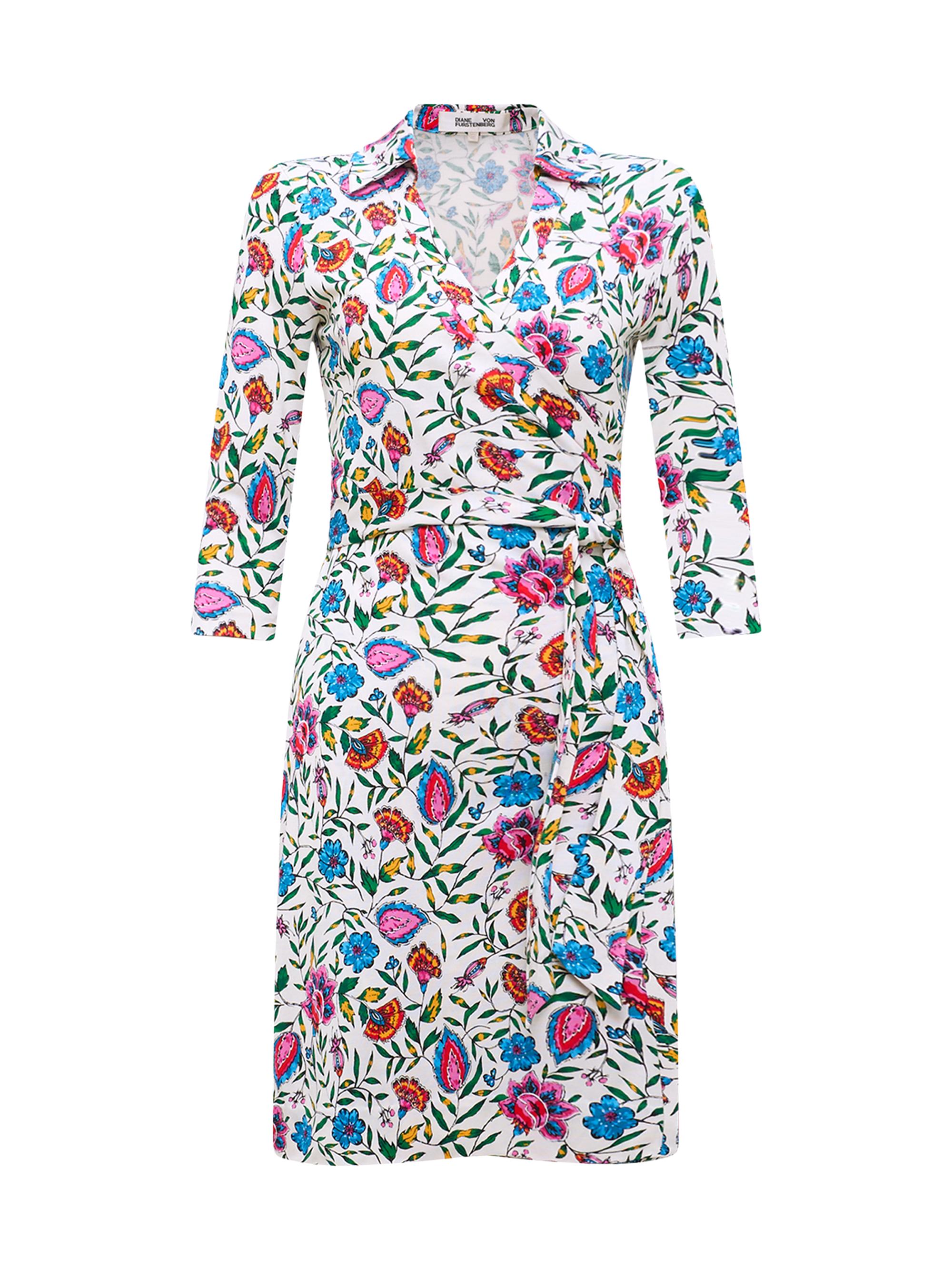 Diane von Furstenberg Women's New Jeanne Minidress - Floral March