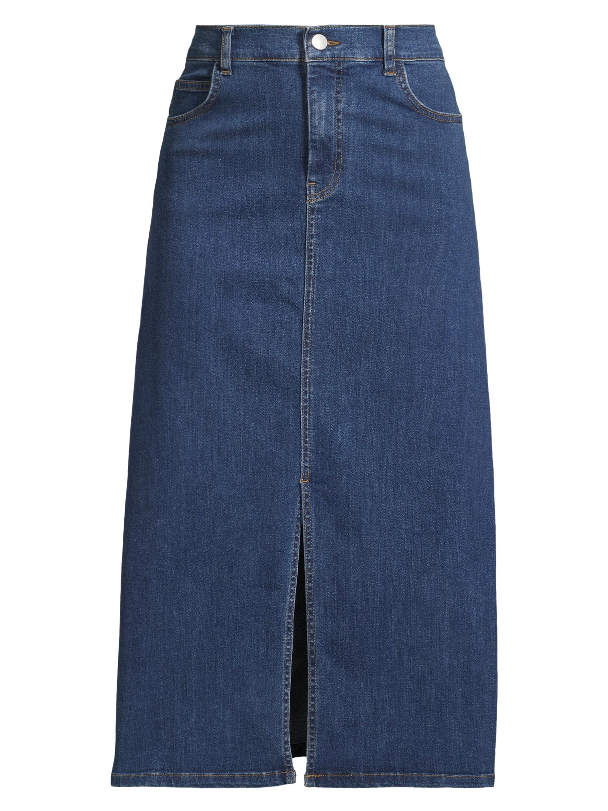 Masai Copenhagen Women's Shiloh Denim Midi-Skirt - Blue Denim