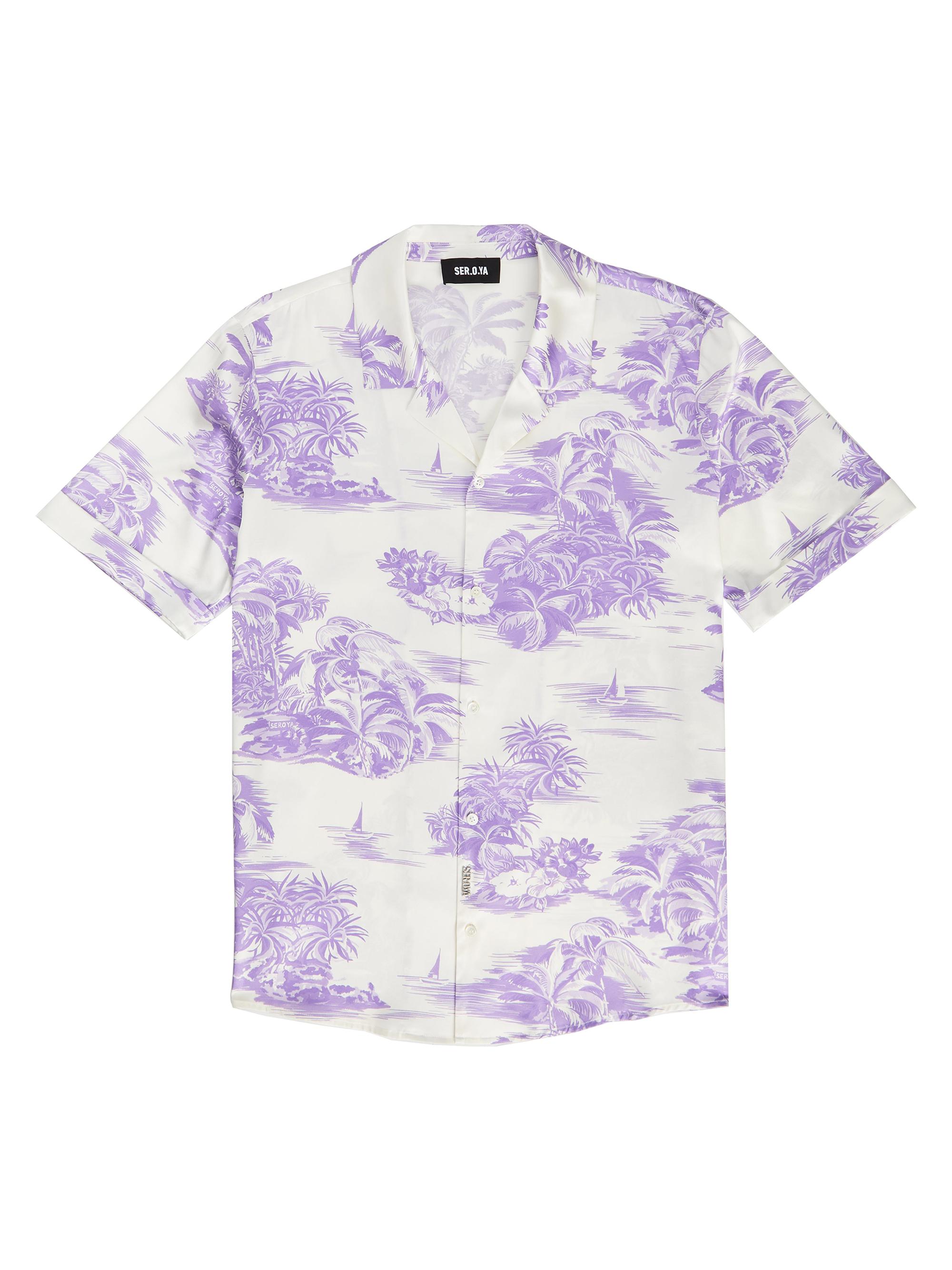Ser.o.ya Men's Brenden Shirt - Lavender Island