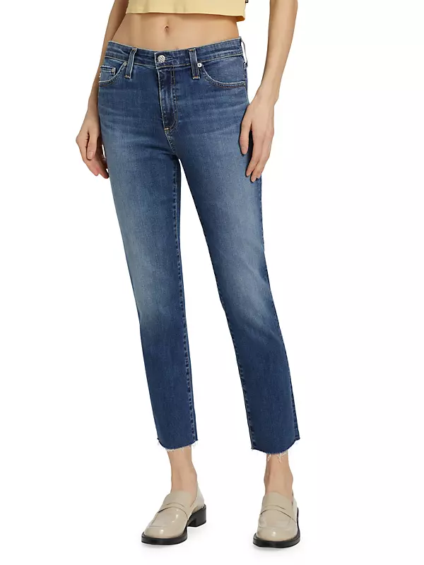 Mari Mid-Rise Skinny Crop Jeans