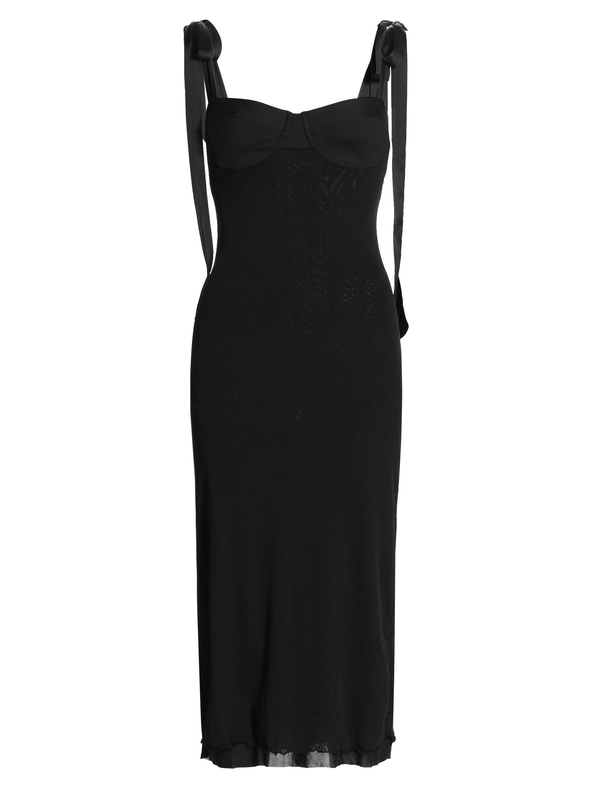 Free People Girls Got Glam Mesh Slip - Black