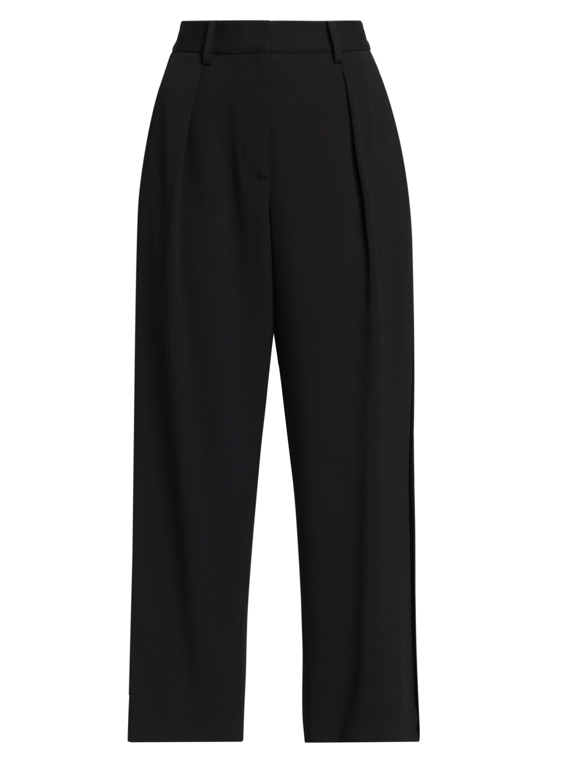 Giorgio Armani Silk Straight-Leg Pants | Saks Fifth Avenue