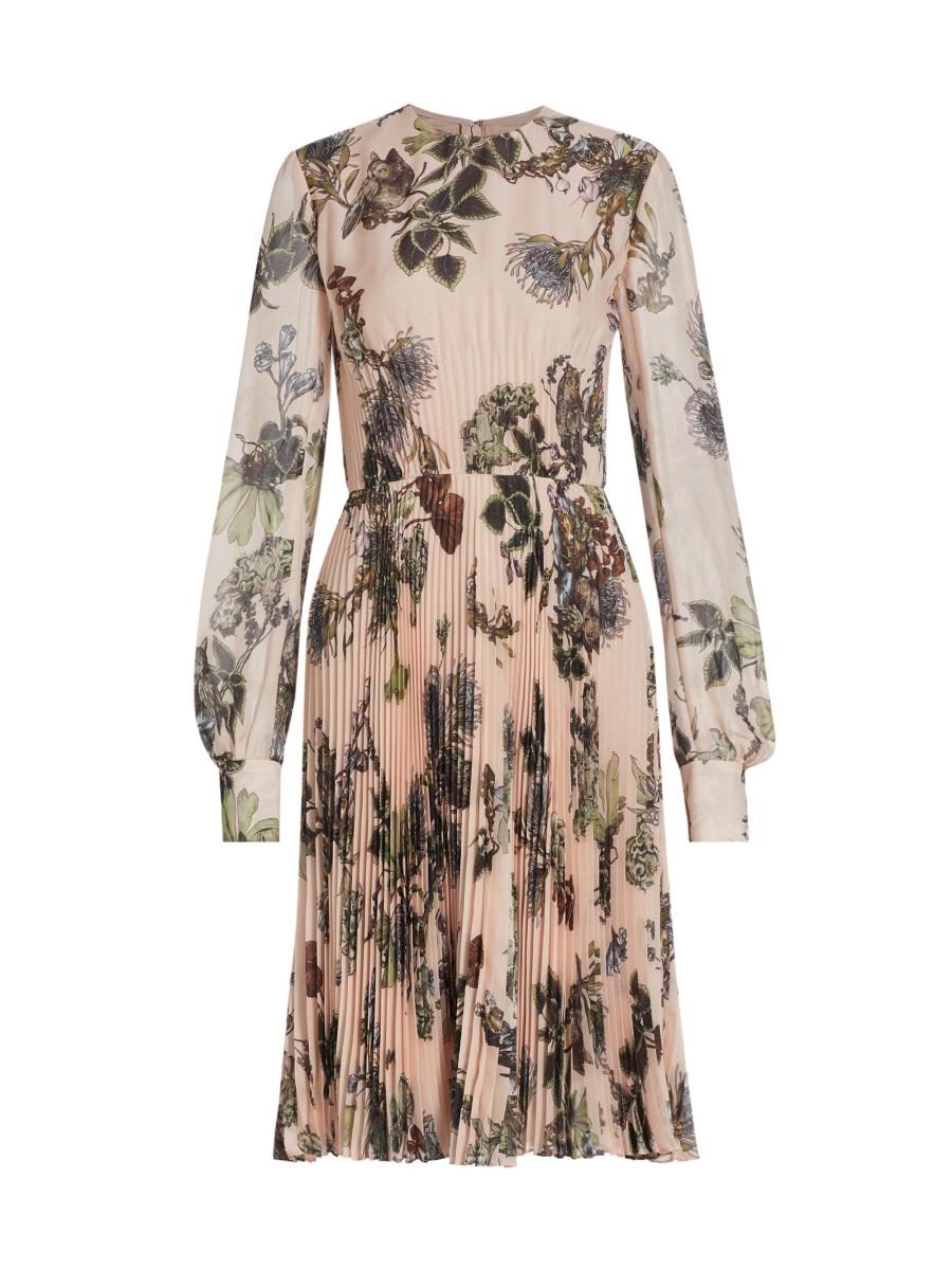 Jason Wu Collection Forest Floral Pleated Midi-Dress | Saks