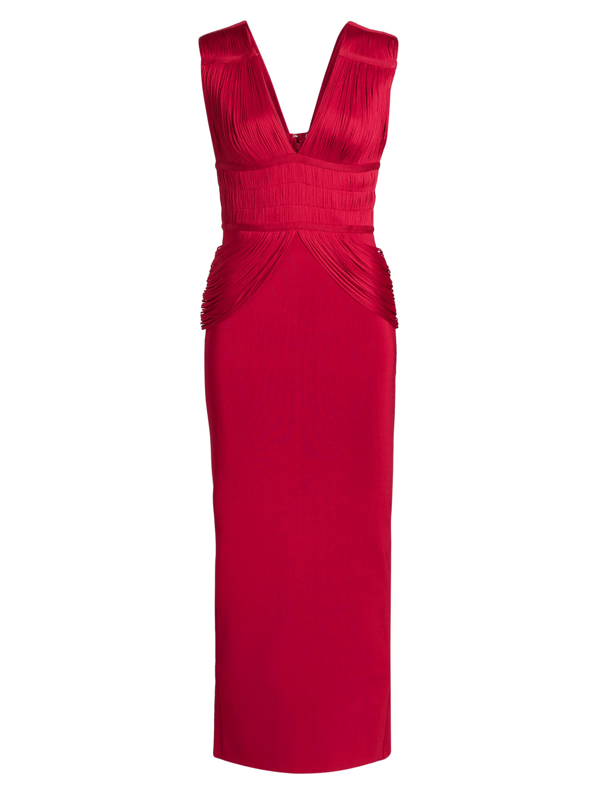 Hervé Léger Women's The Lillian Gown - Rio Red