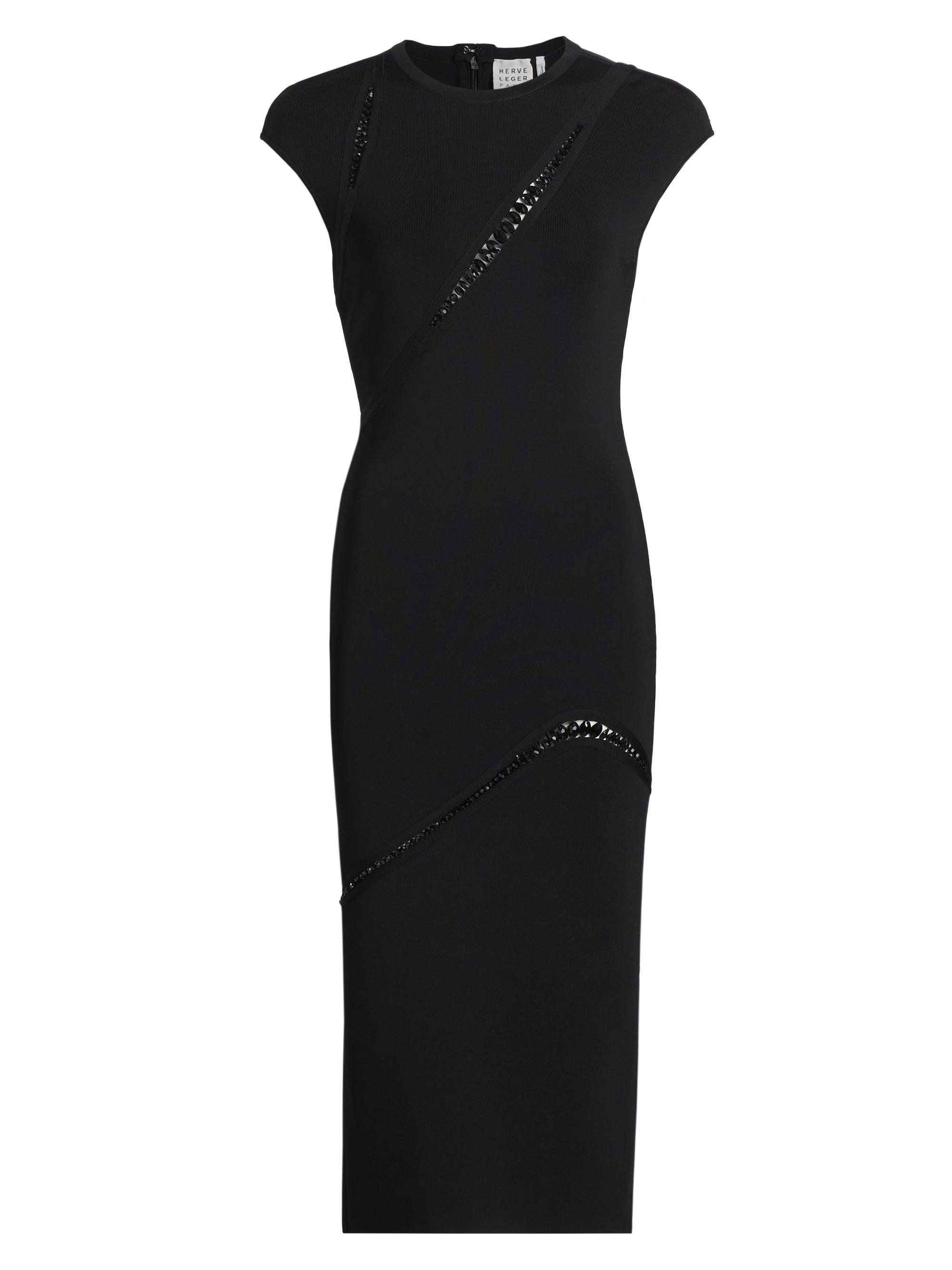 Hervé Léger Women's The Essie Dress - Black
