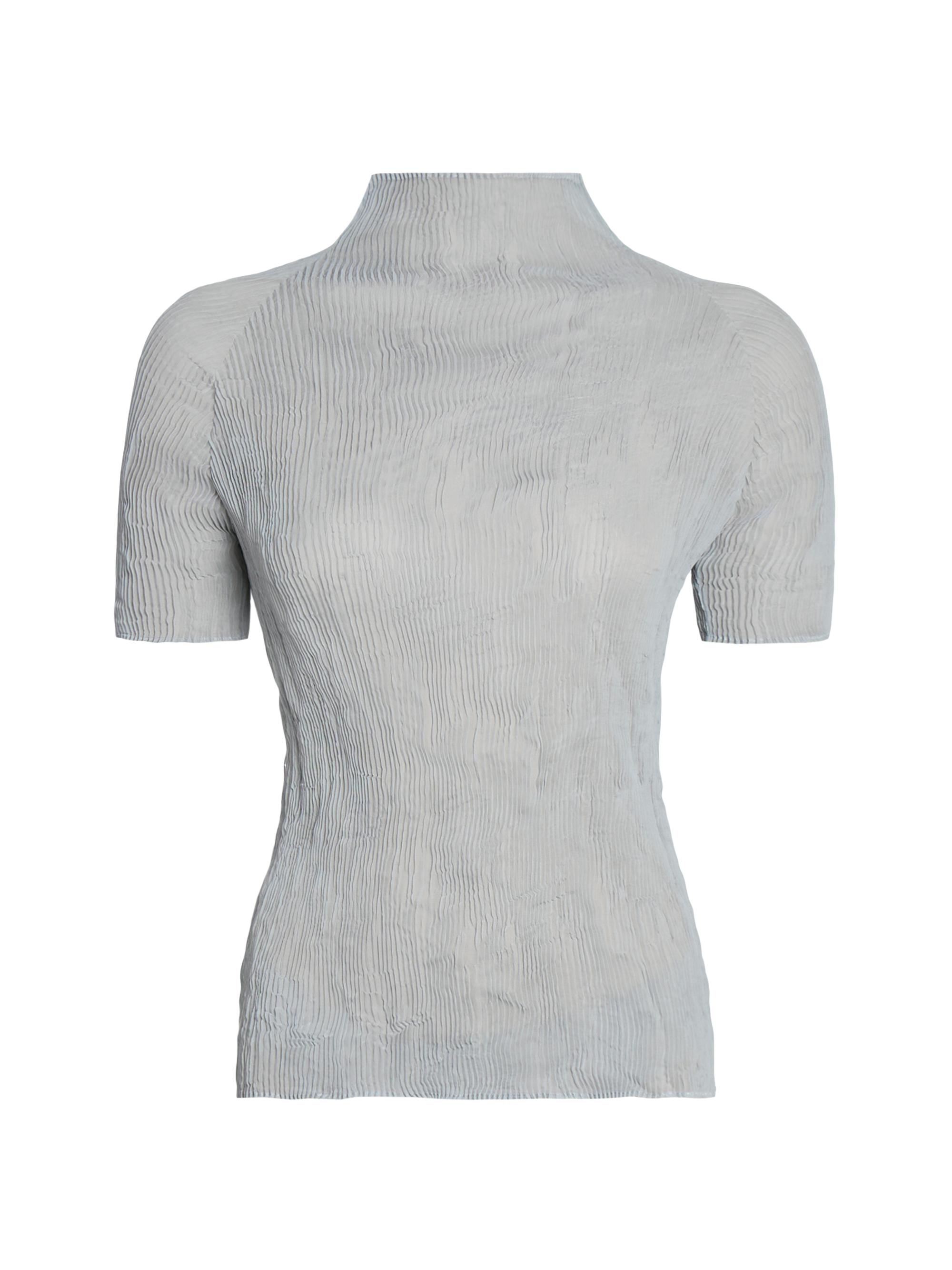 Shop Issey Miyake Chiffon Twist June Blouse | Saks Fifth Avenue