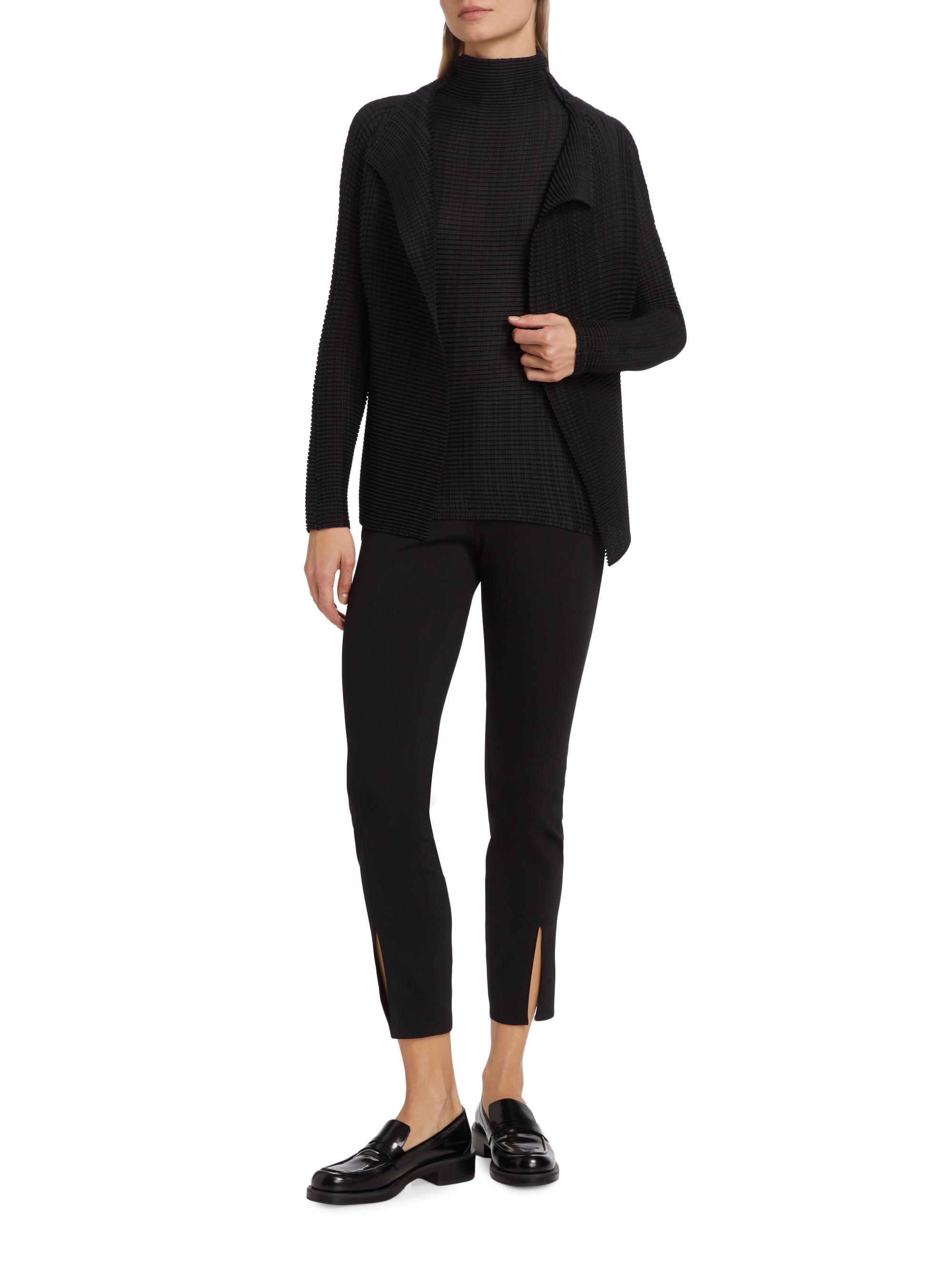 【希少】ISSEY MIYAKE ロールネック オーバーシルエット ニット 紺 希少】ISSEY MIYAKE ロールネック オーバーシルエット ニット 紺