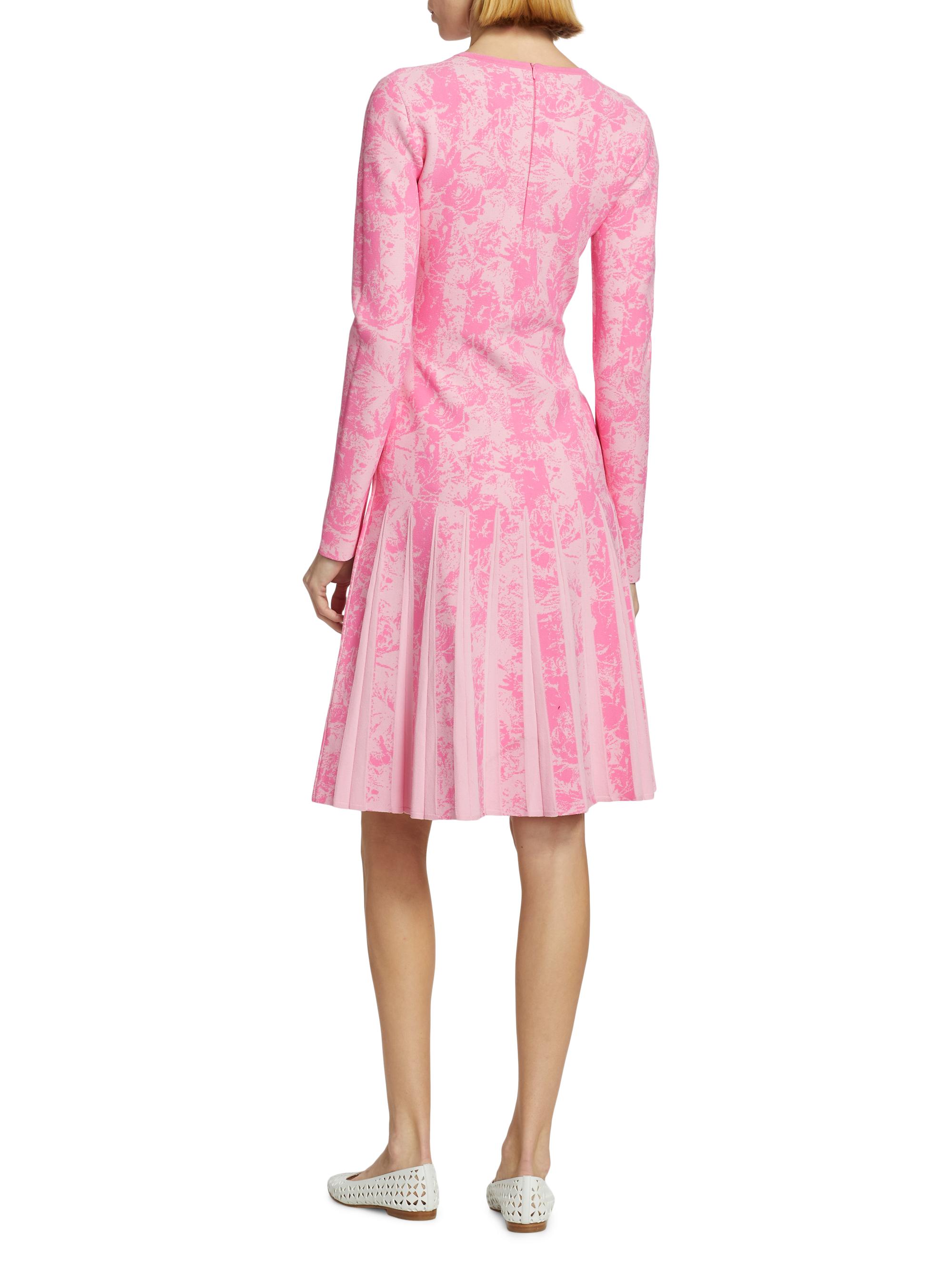Lela Rose Knitted Jacquard Knee-Length Dress Saks Fifth Avenue - Main Image