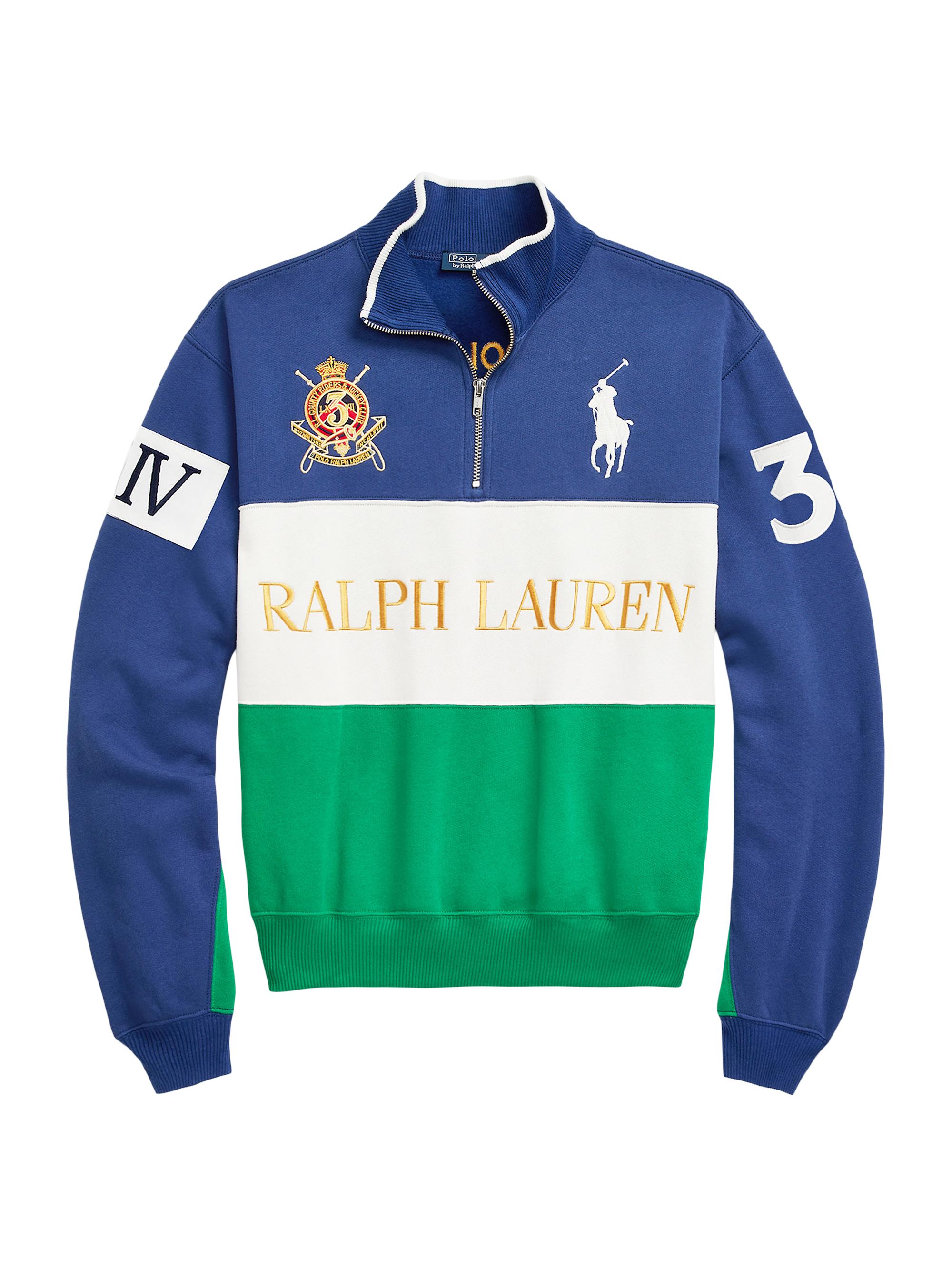 トップス LAUREN RALPH LAUREN pullover Ralph Lauren Lauren Ralph Lauren Polo Collar Fleece Pullover