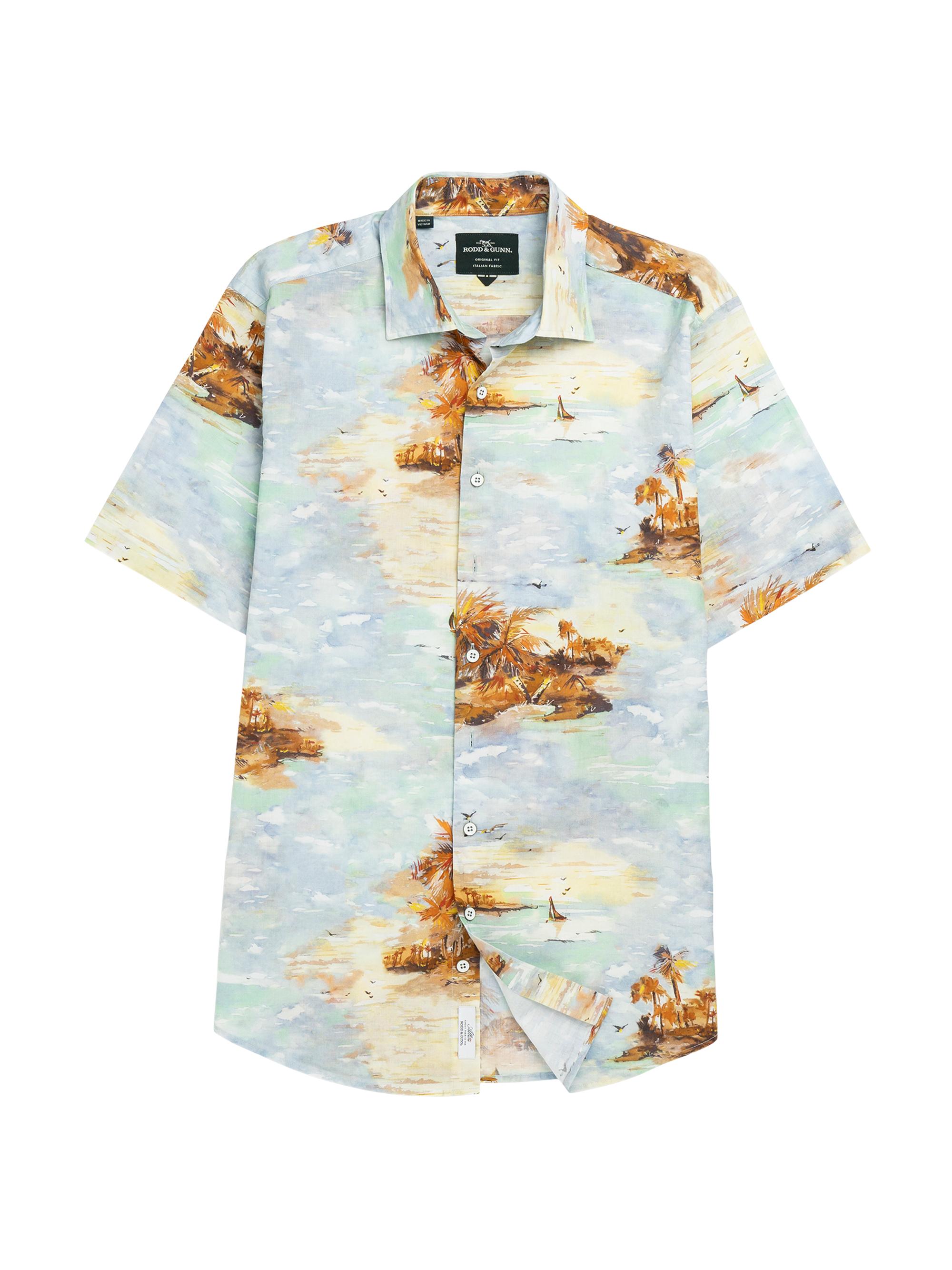 Rodd & Gunn Men's Victoria Avenue Shirt - Ocean Breeze