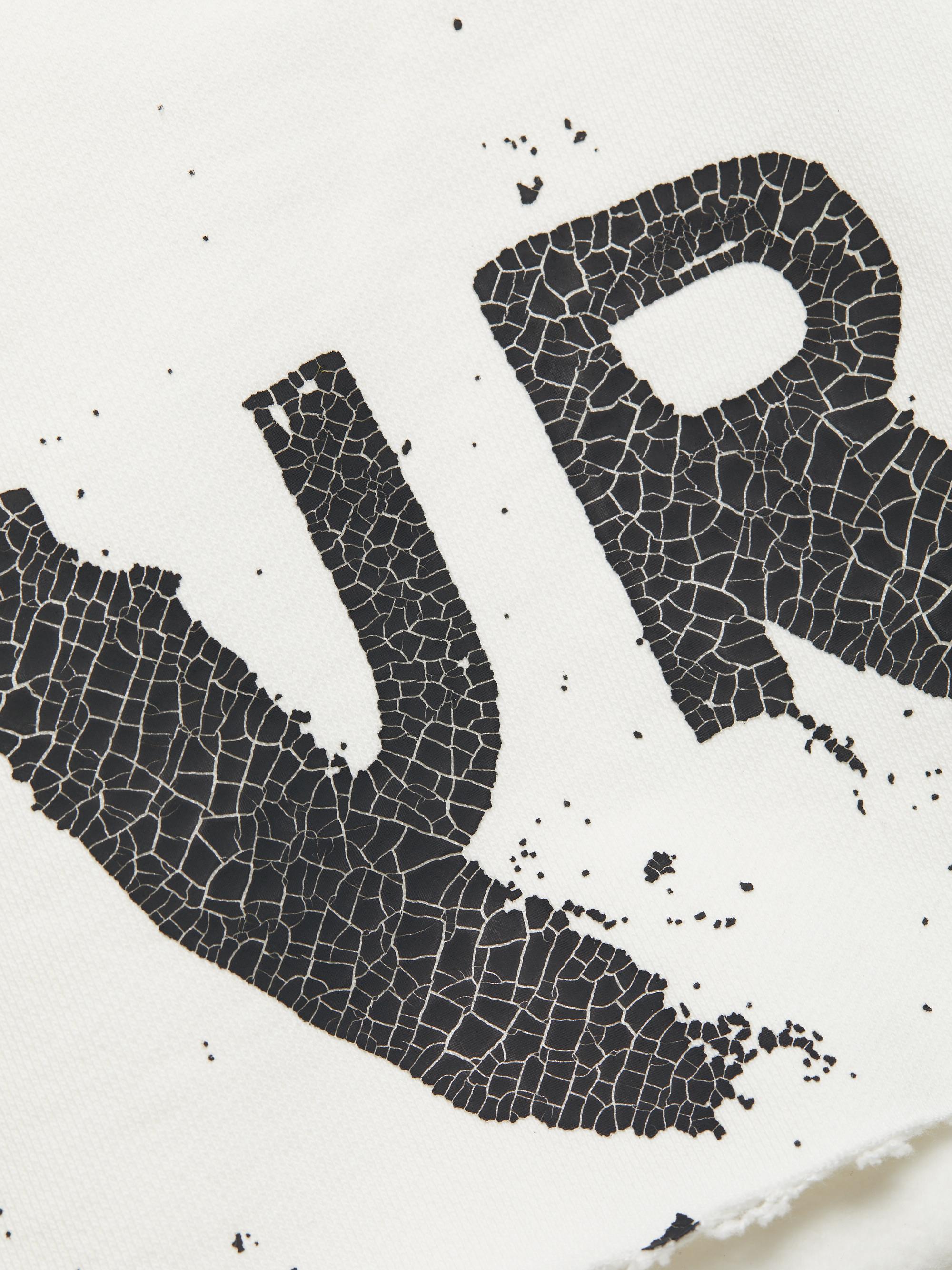 Shop Purple Brand Logo Cotton Fleece Shorts | Saks Fifth Avenue 