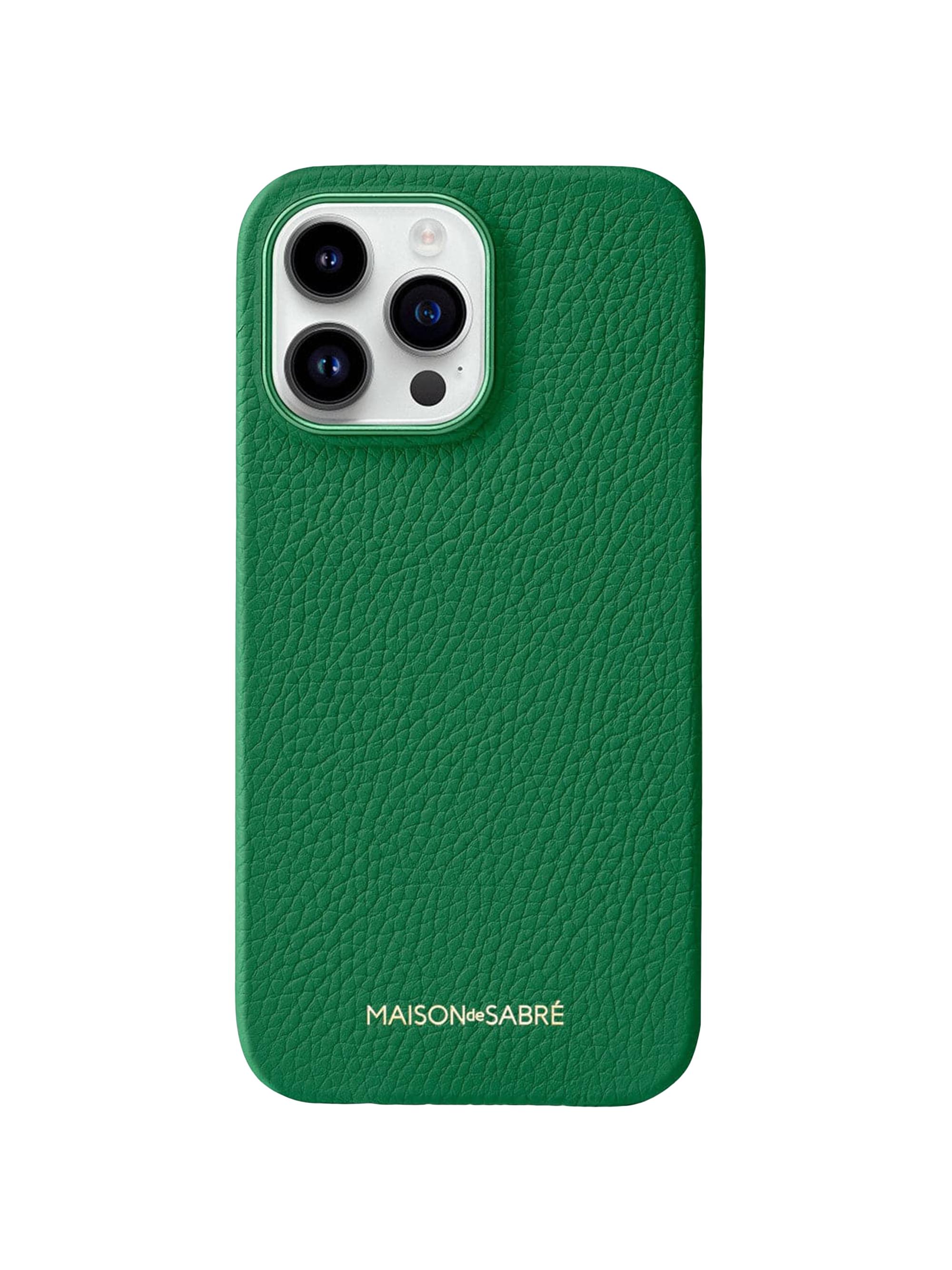Maison de Sabre Leather Phone Case (iPhone 14 Pro Max) | Saks