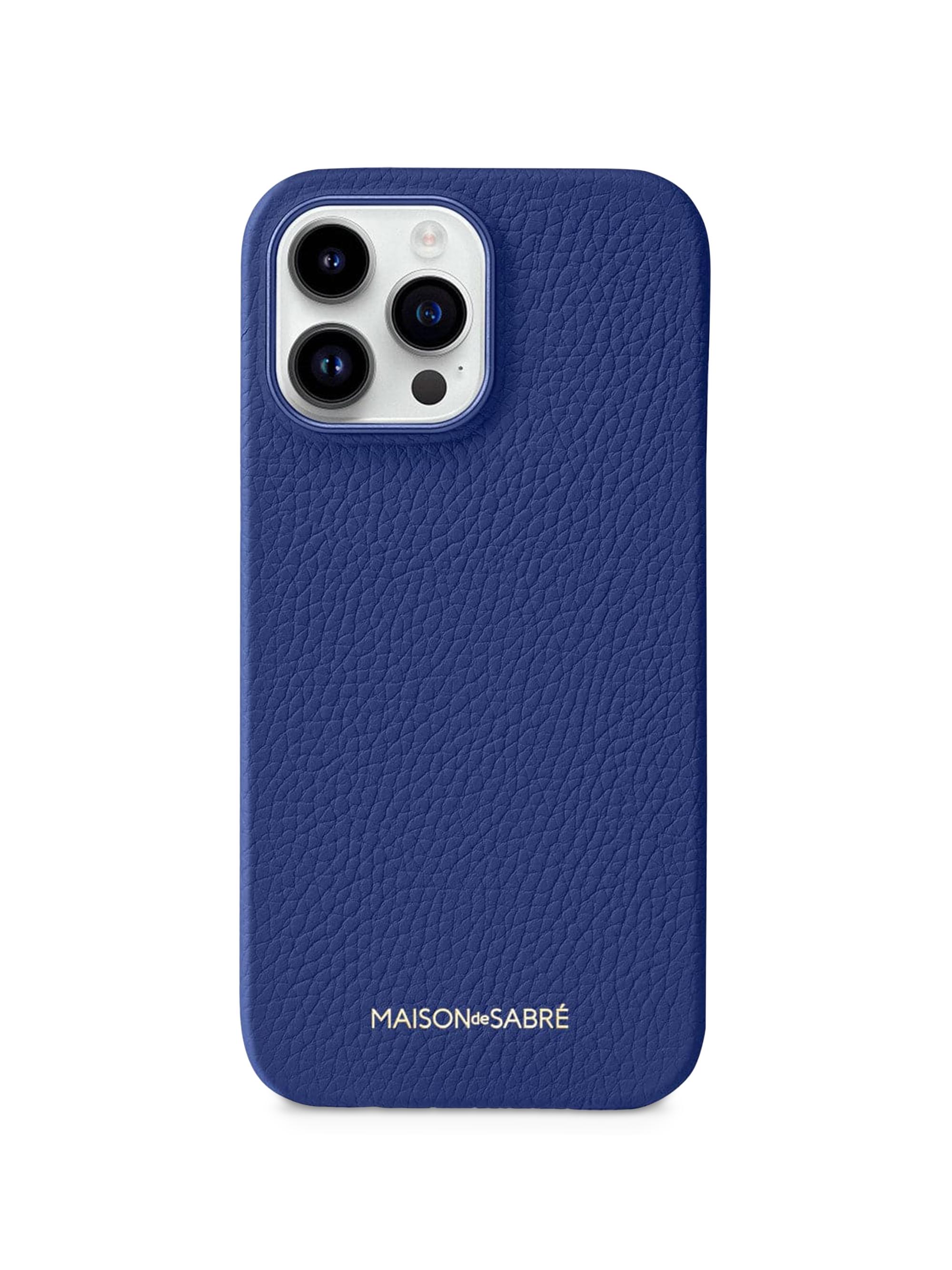 Maison de Sabre Leather Phone Case iPhone 15 Pro | Saks Fifth Avenue