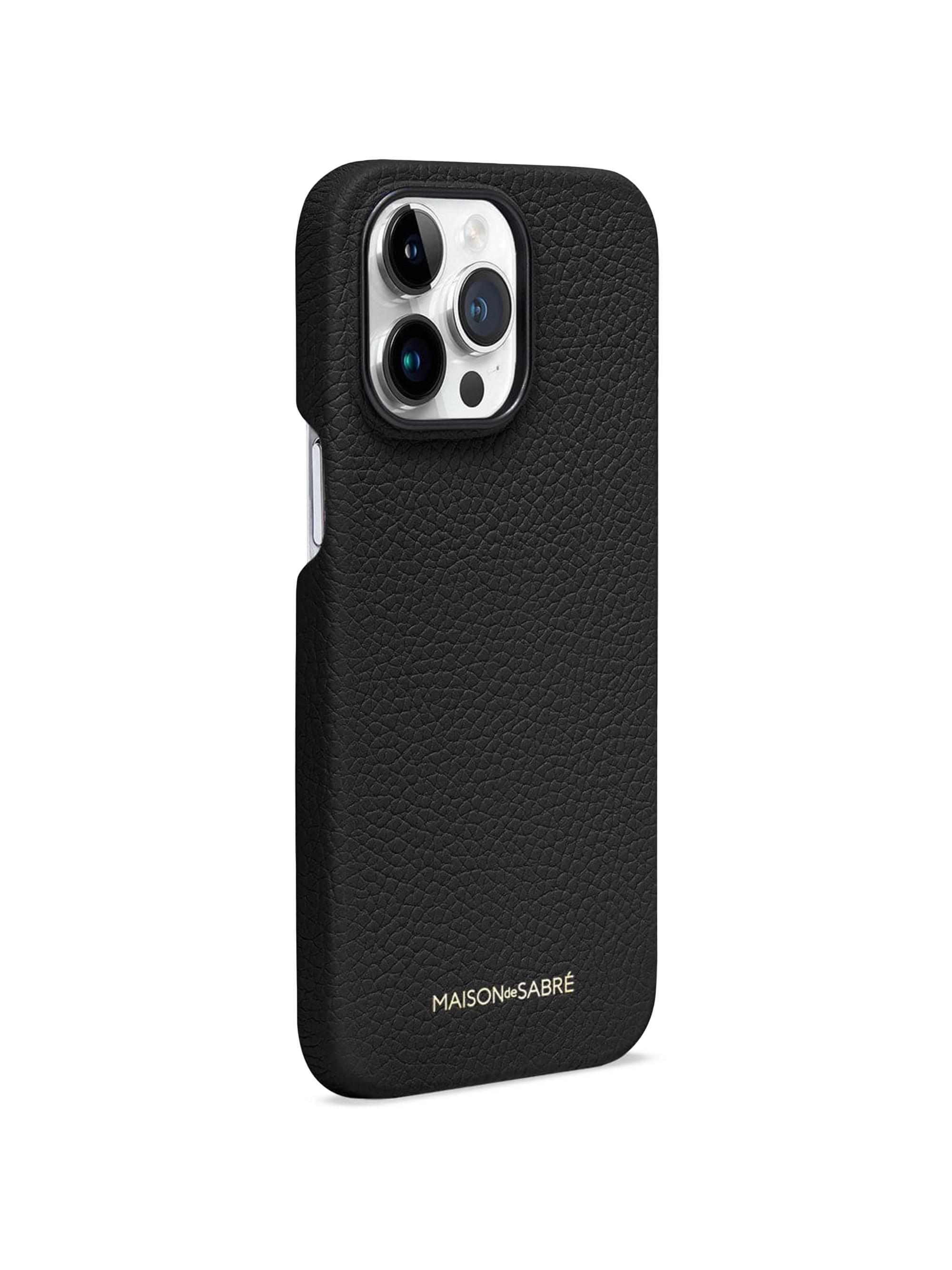 Maison de Sabre Leather Phone Case (iPhone 14 Pro Max) | Saks