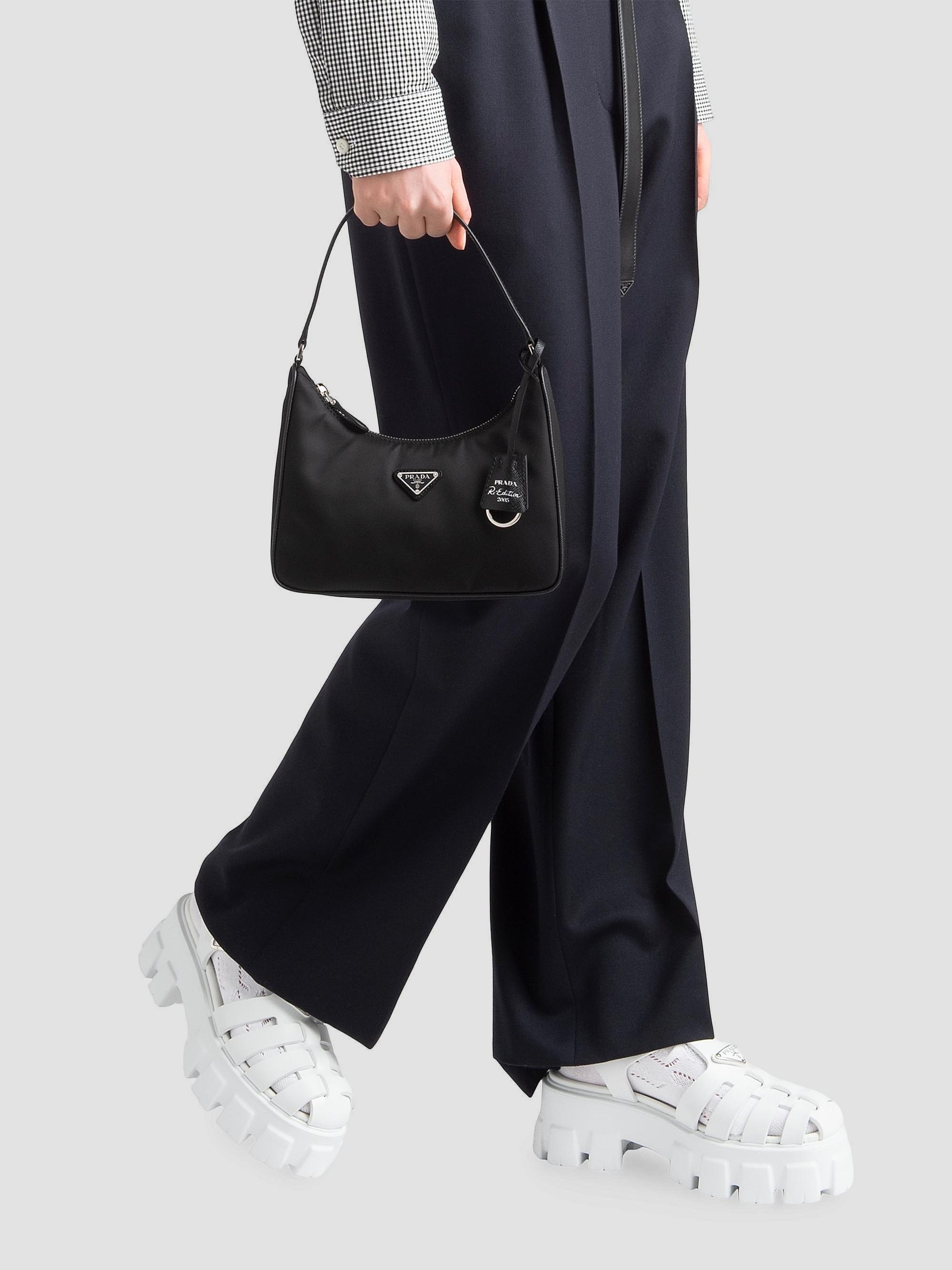 Prada Women's Foam Rubber Sandals - White | Thumbnail 2