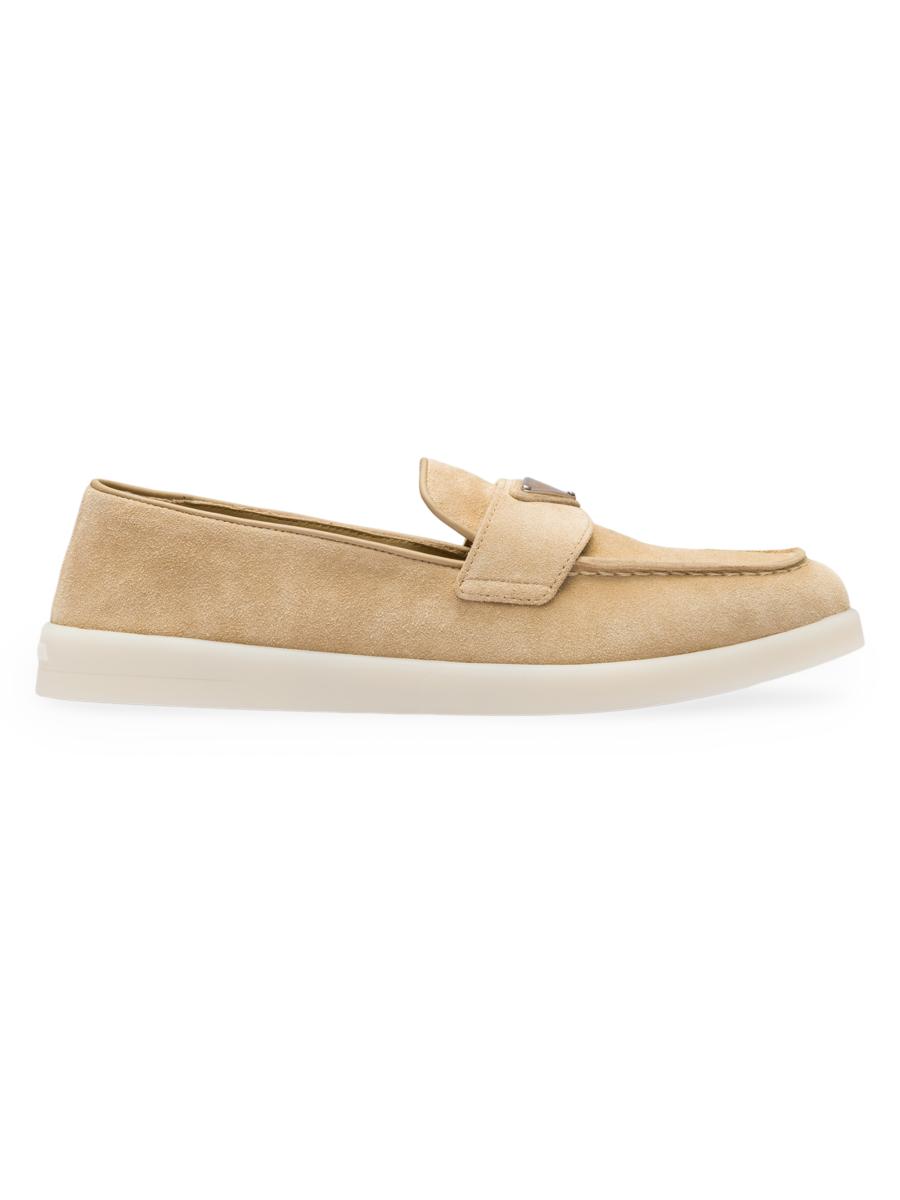 【関税&送料込】Prada Beige Nappa Leather Loafers Loafers for men by Prada | TheDoubleF