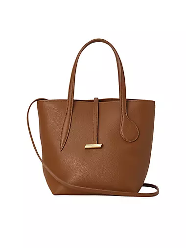 Sprout Mini Leather Tote Bag