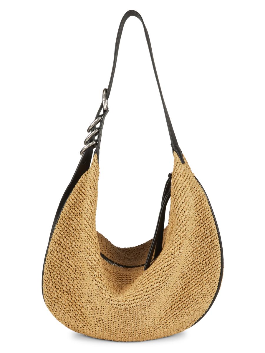 【EMIS】 CORDUROY DAILY LONG HOBO BAG /追跡付 CORDUROY DAILY LONG HOBO BAG-BLACK - EMIS