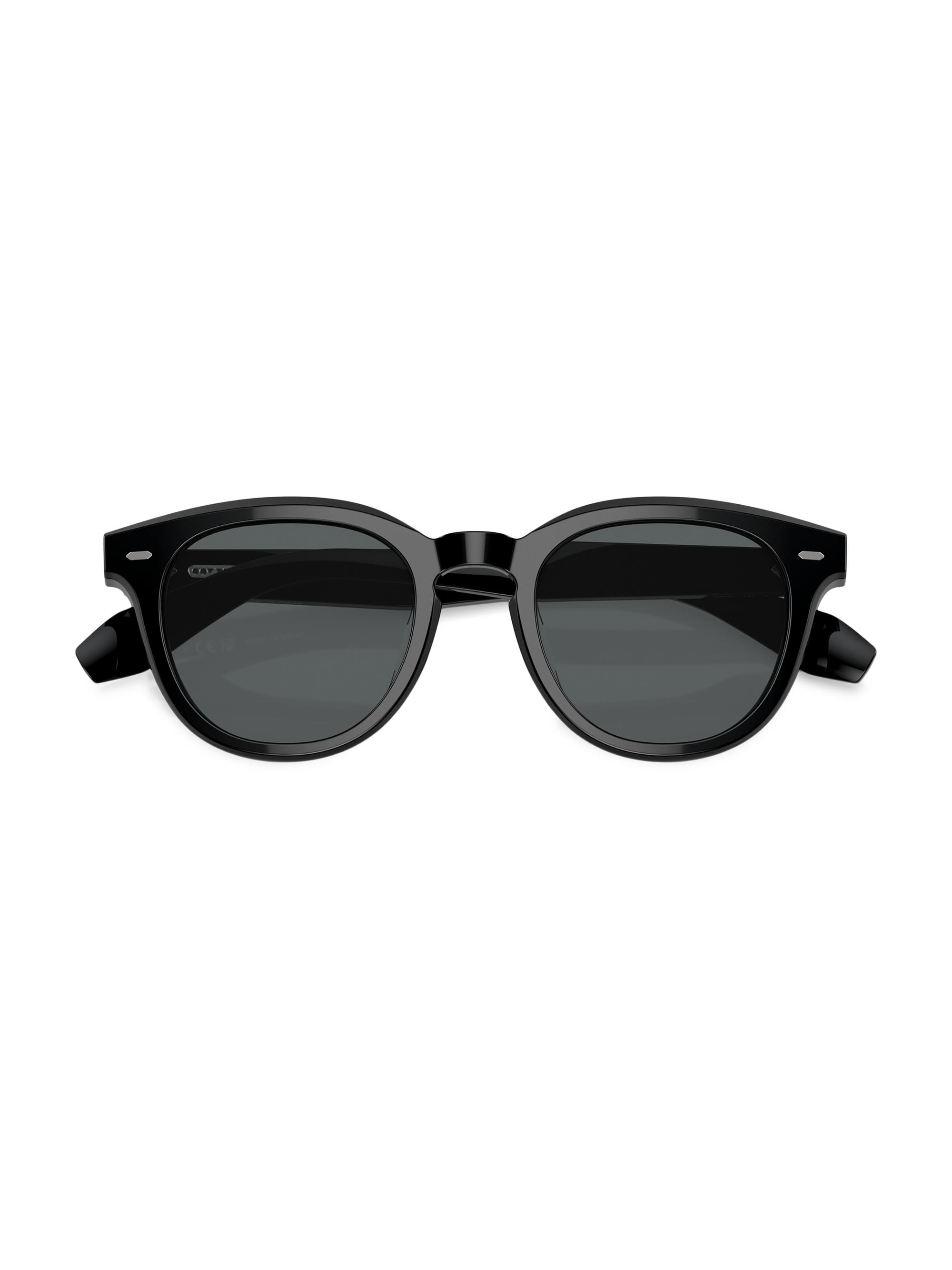 man 公式写真 オリフォ Oliver Peoples N.05 48MM Rounded Square Sunglasses | Saks Fifth Avenue