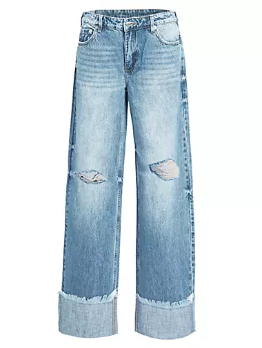 Ksubi Men's Wide-Leg Jeans with Plus Patches - Bergdorf Goodman
