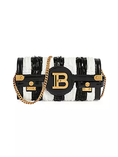 B-Buzz 23 Stripe Embroidered Pouch Shoulder Bag
