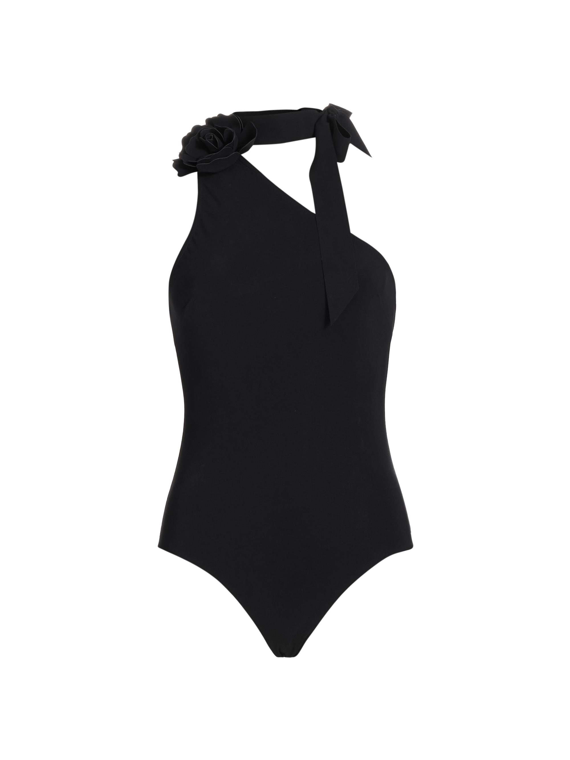 Zimmermann Women's Waverly One-Shoulder One-Piece Swimsuit - Noir