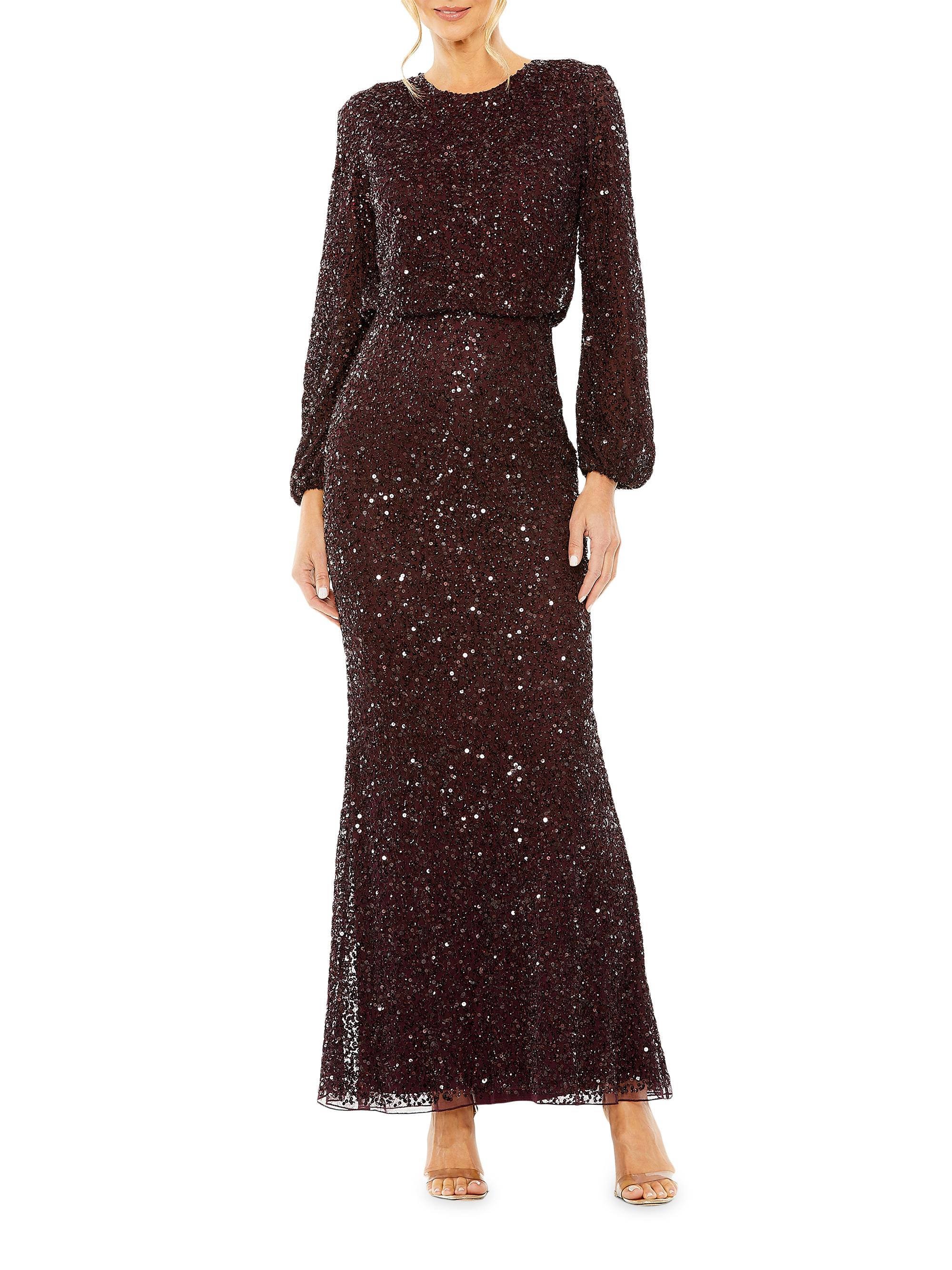 sachin and babi light blue dress Komarov Long Blouson Dress, Moroccan Blue  Evie Lou