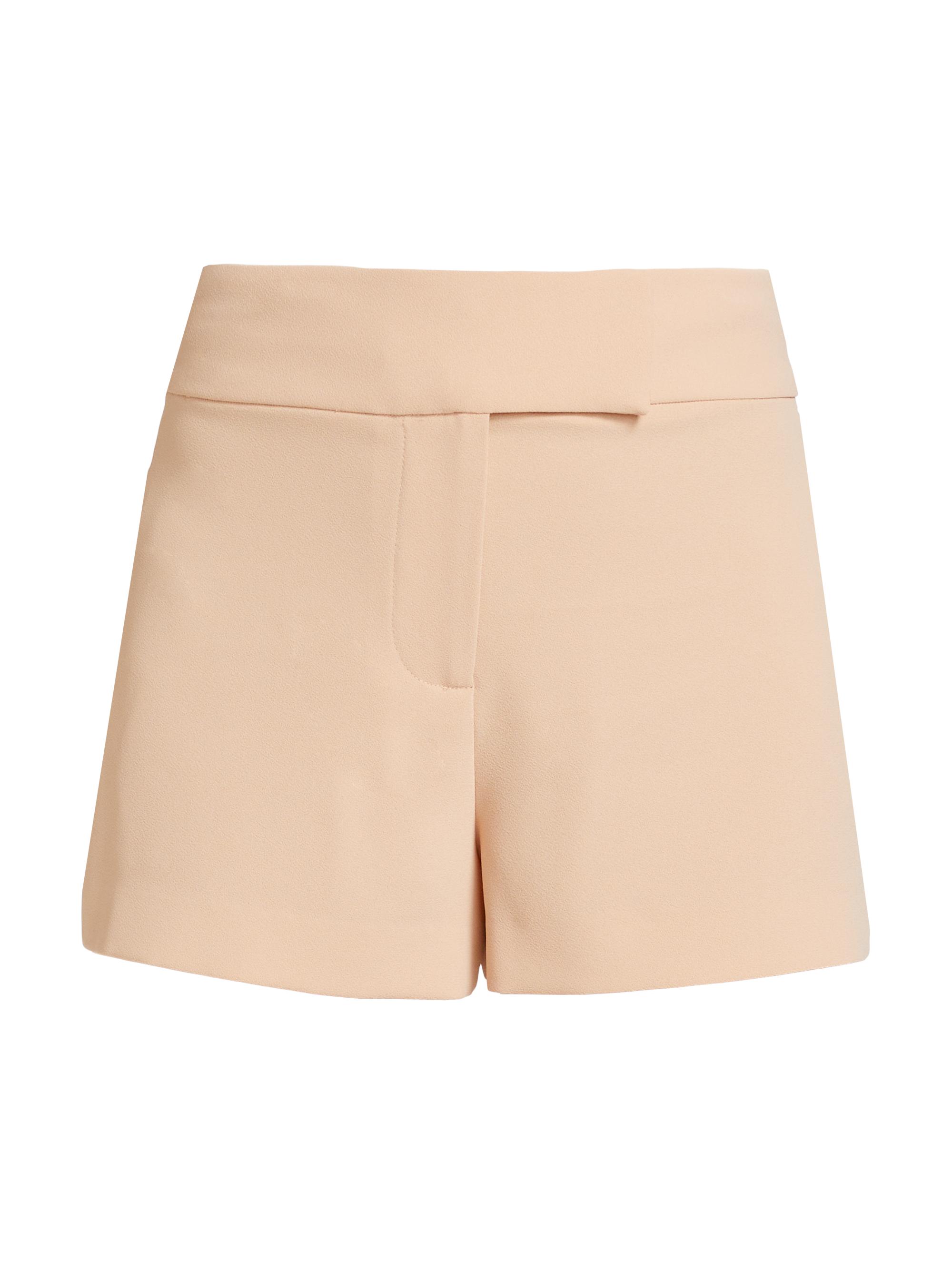 Alice + Olivia Women's Mara Crossover Shorts - Almond