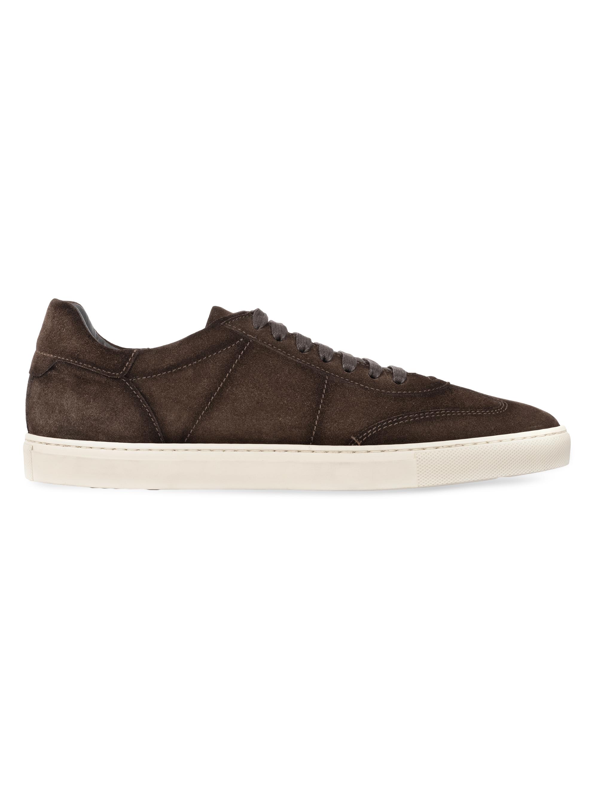 To Boot New York Men's Wilton Suede Low-Top Sneakers - Ebano