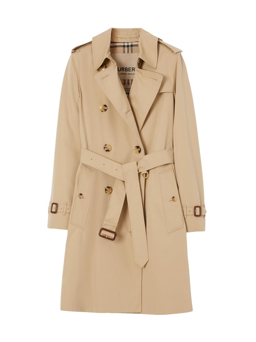 BURBERRY アイボリー ダブルブレストコート 140A 0400020925169?wid=900