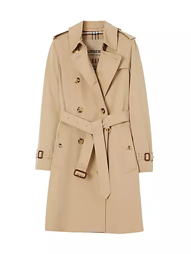 Kensington Double-Breasted Trench Coat