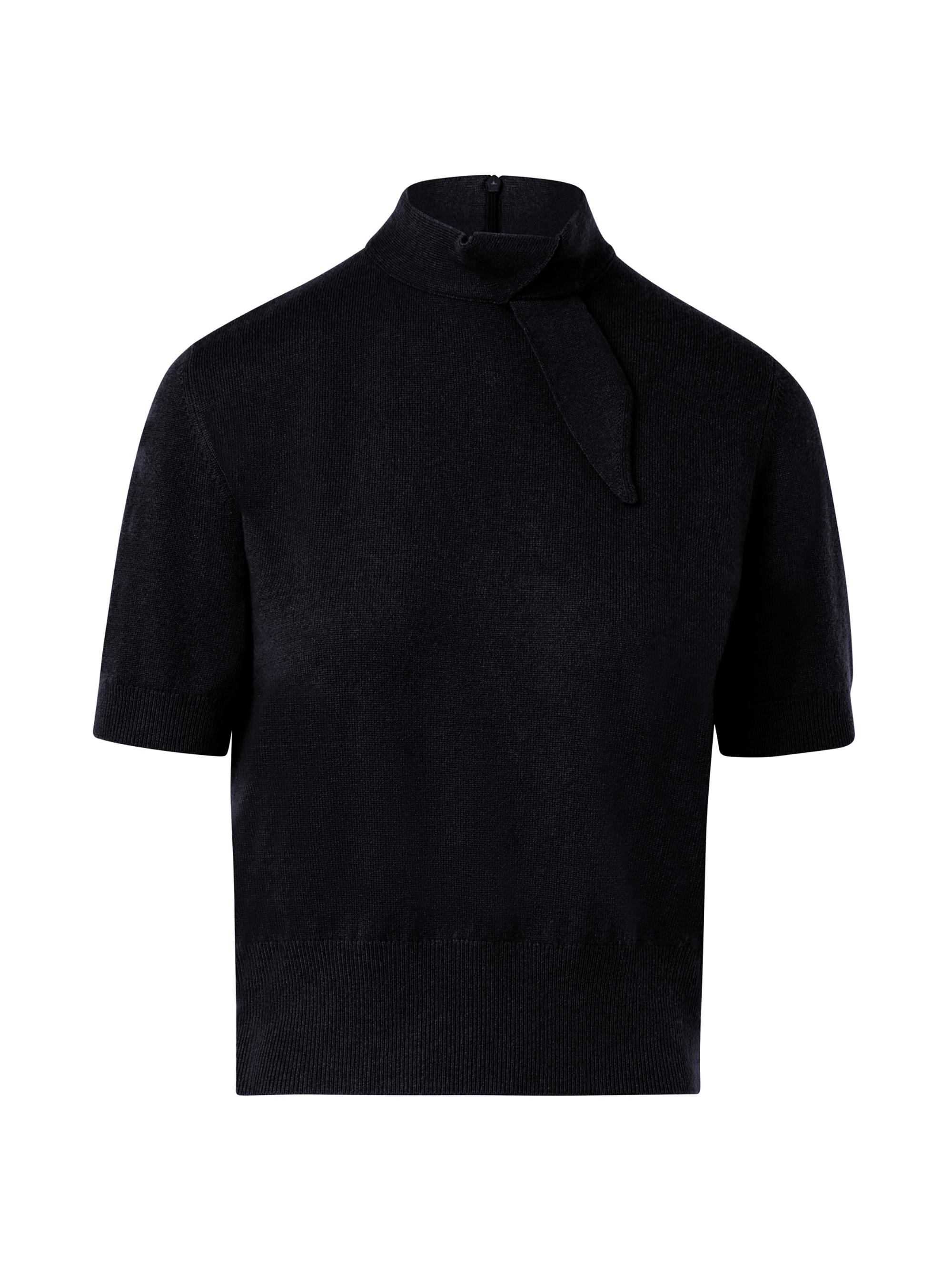 Akris Women's Cashmere Knotted Top - Black