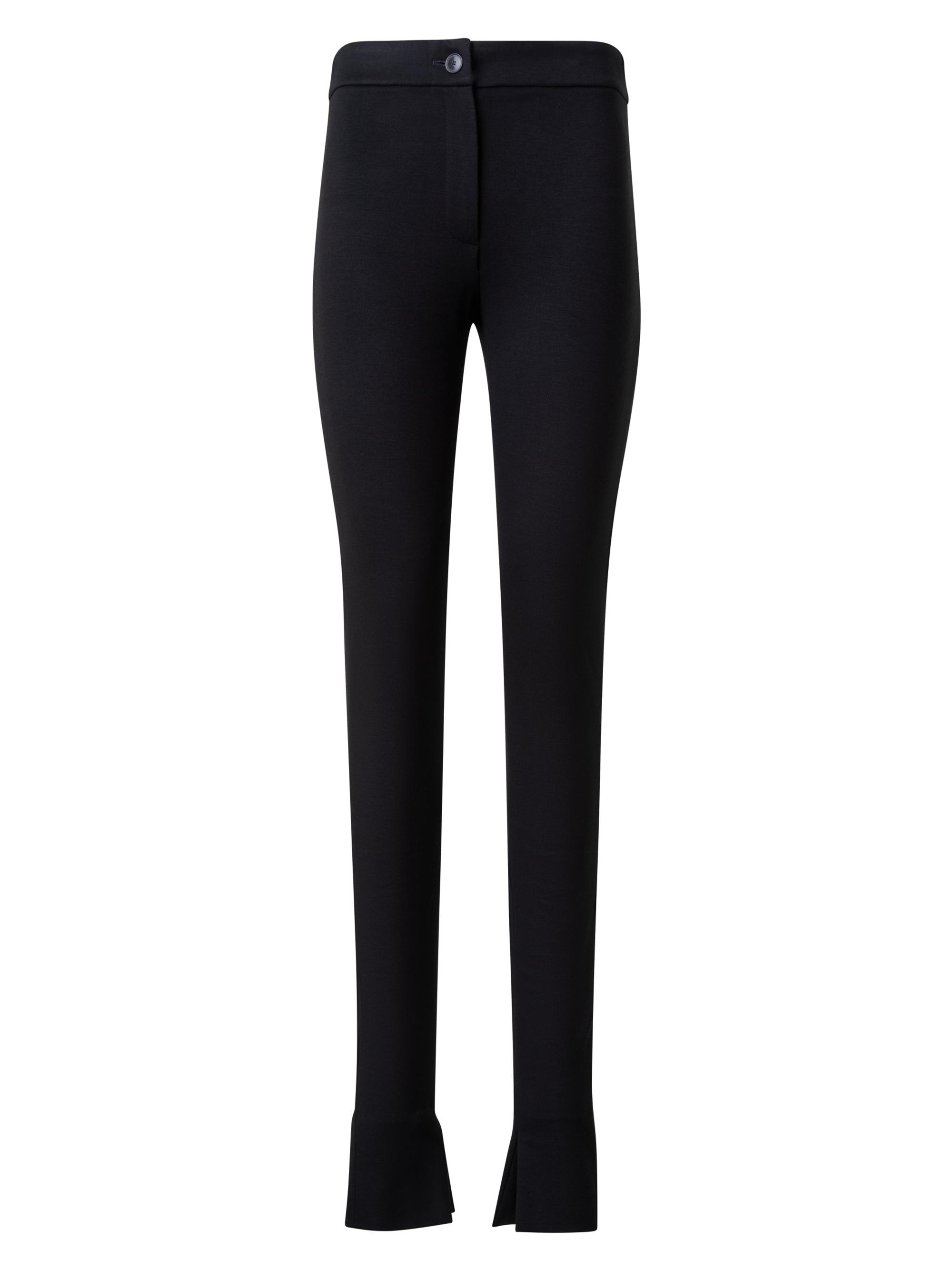 Akris Women's Friatte Jersey Slit Leggings - Black